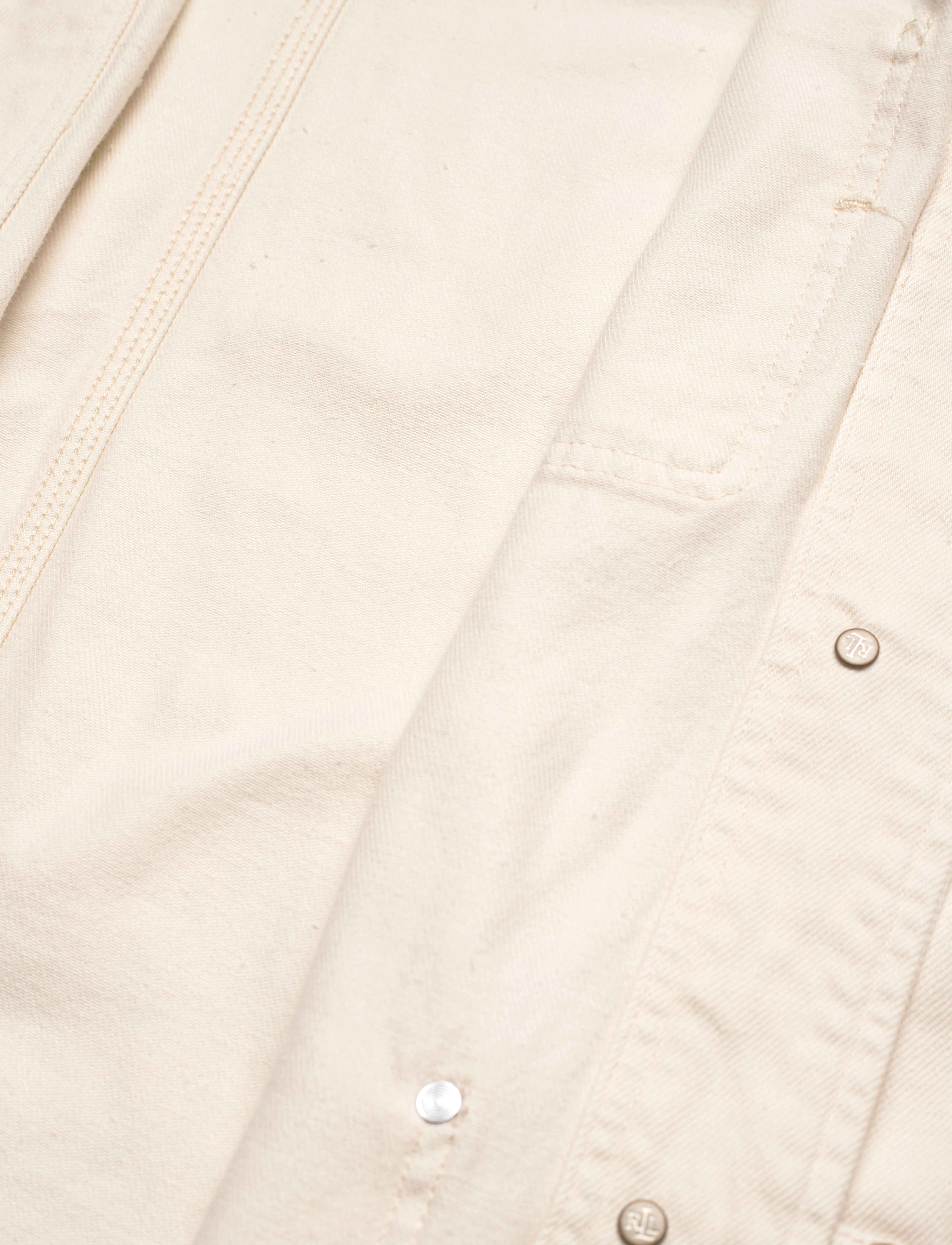 Lauren Ralph Lauren - Denim Shirt Jacket - mascarpone cream - 4