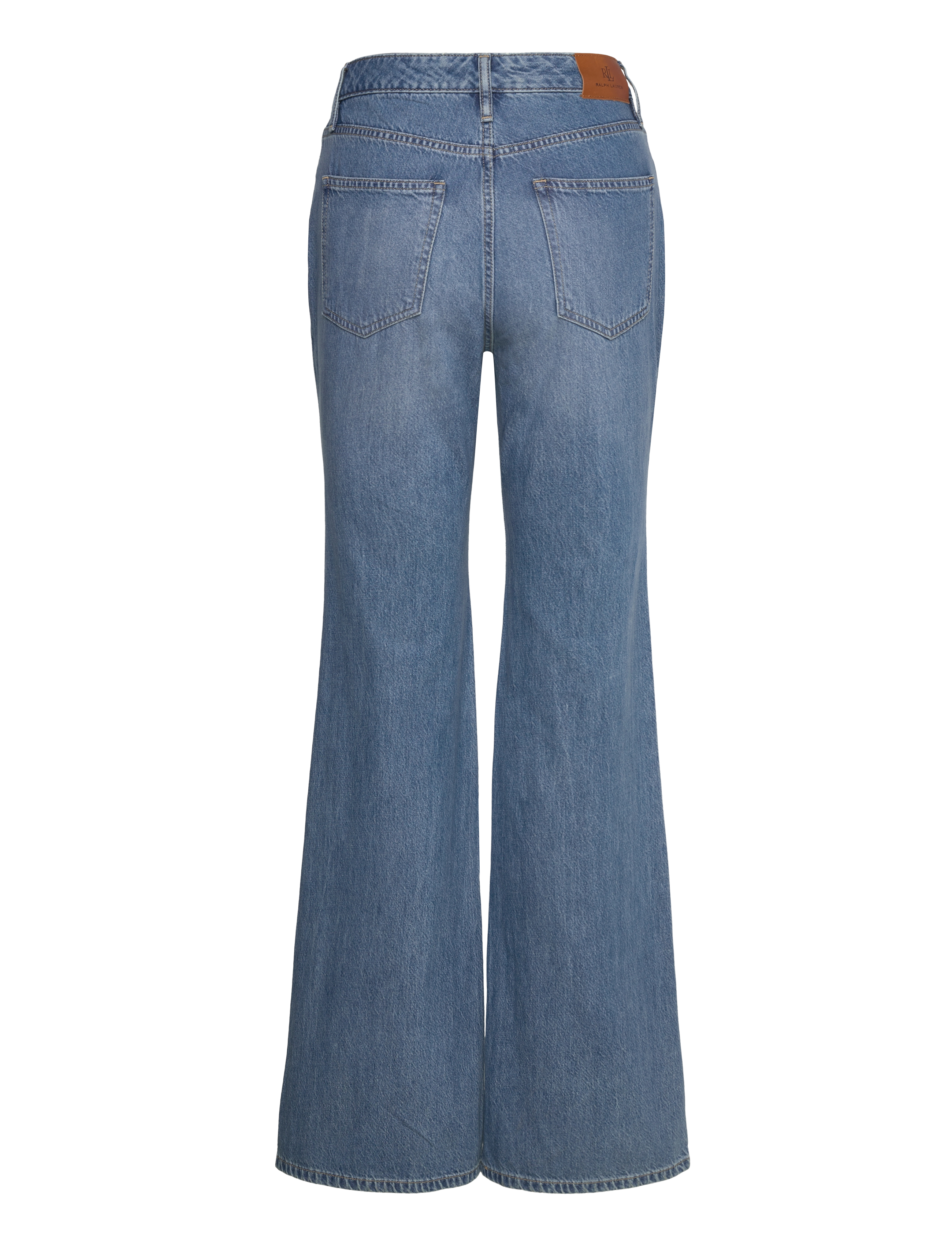 Lauren Ralph Lauren - High-Rise Flare Jean - mirabeau wash - 1