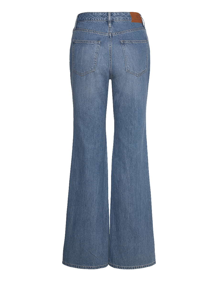 Lauren Ralph Lauren - High-Rise Flare Jean - mirabeau wash - 1