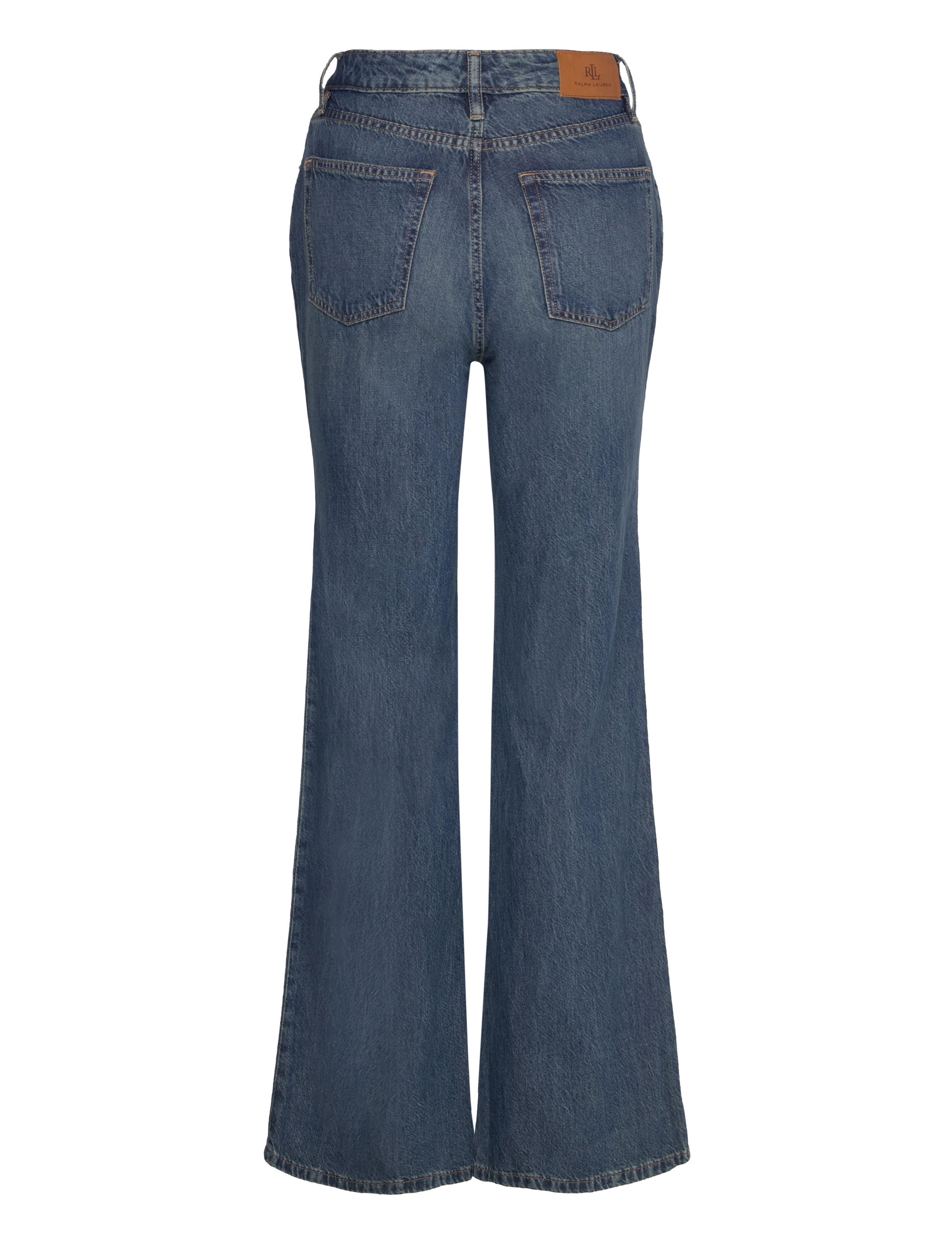 Lauren Ralph Lauren - High-Rise Flare Jean - dusk indigo wash - 2