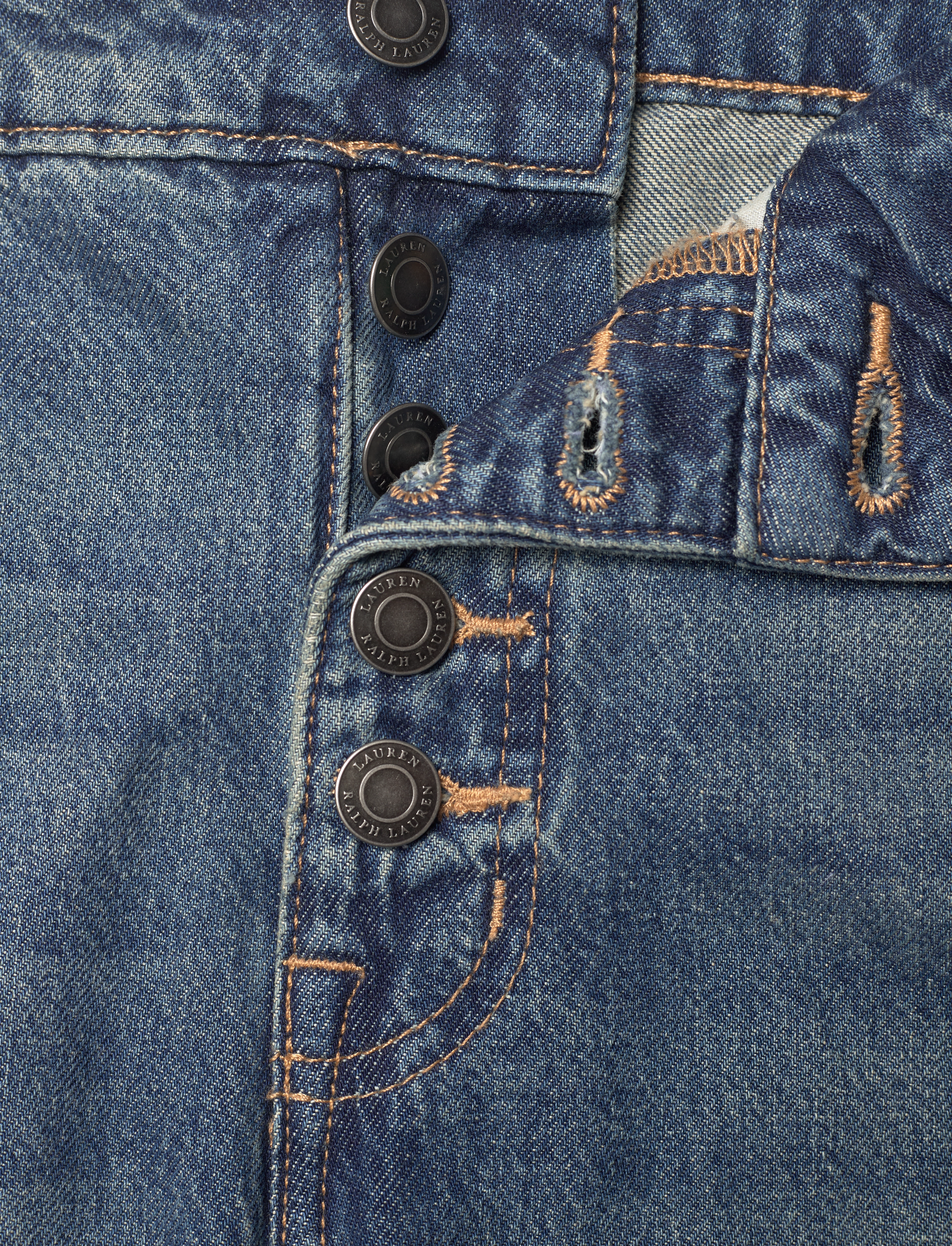 Lauren Ralph Lauren - High-Rise Flare Jean - dusk indigo wash - 4