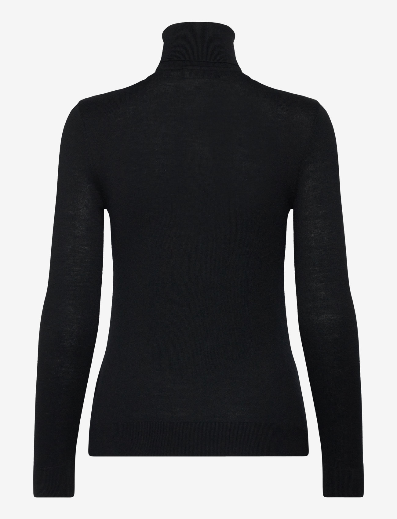 Lauren Ralph Lauren - Silk-Blend Turtleneck Sweater - rullekraver - black - 2