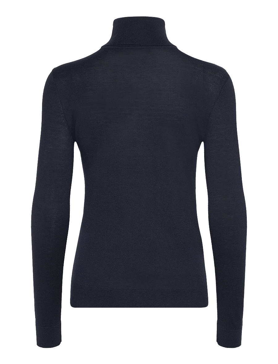 Lauren Ralph Lauren - Silk-Blend Turtleneck Sweater - rollkragenpullover - lauren navy - 2