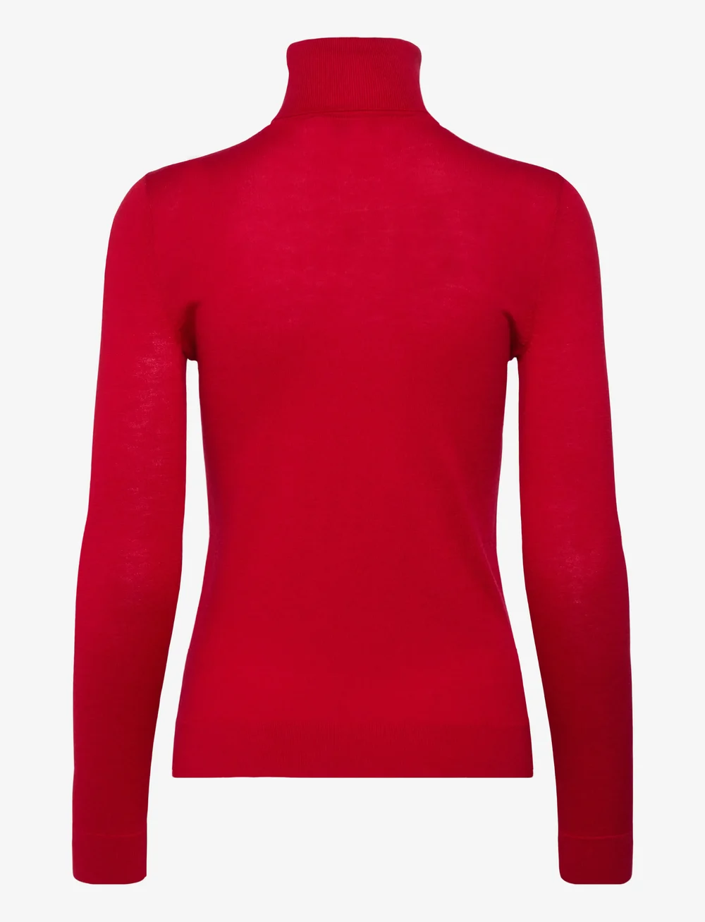 Lauren Ralph Lauren - Silk-Blend Turtleneck Sweater - rullekraver - ralph red - 2