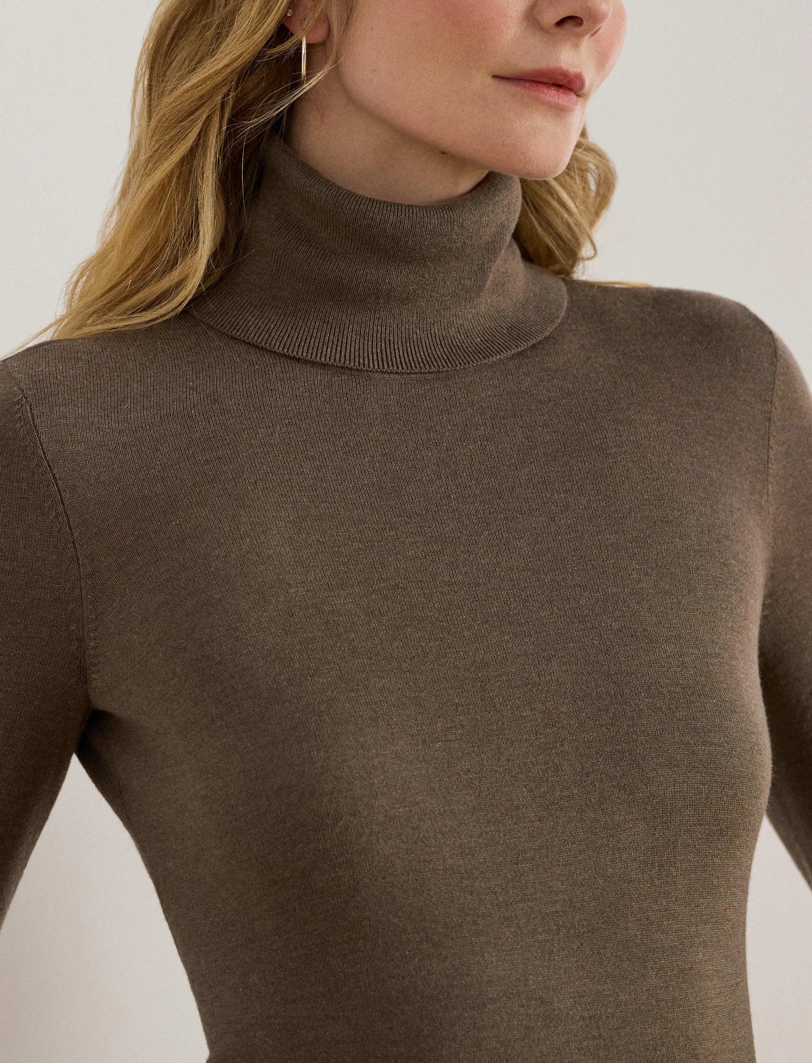 Lauren Ralph Lauren Silk-Blend Turtleneck Sweater tröjor dam – bild 7