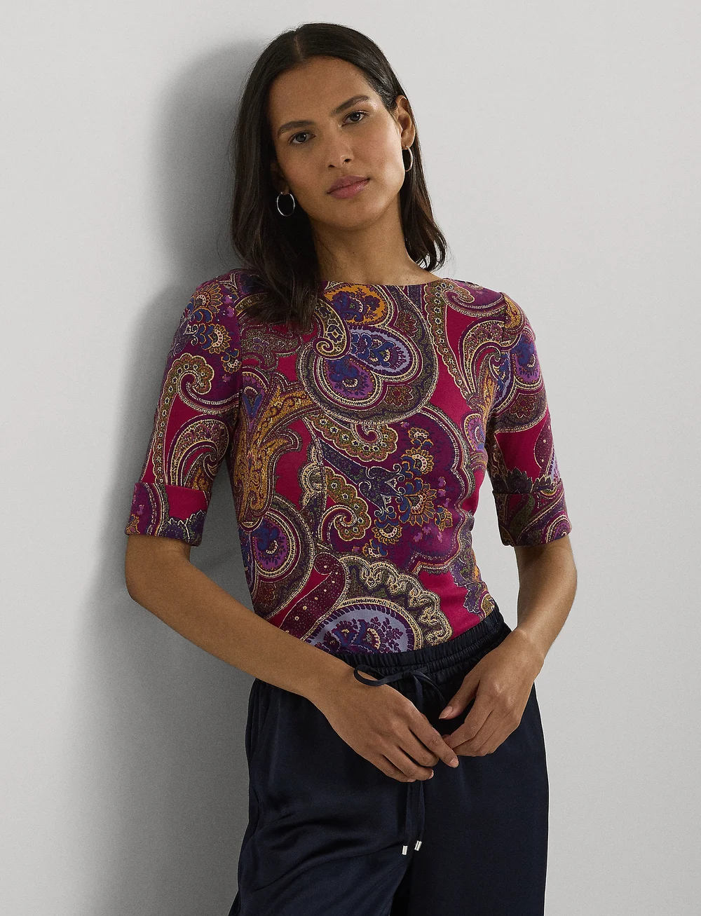 Ralph lauren paisley pants shop