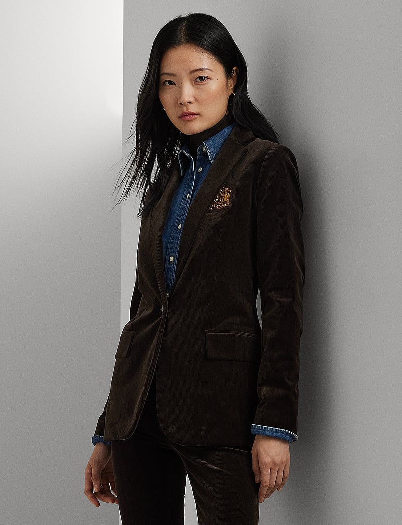 Brown Corduroy Pants Corduroy Blazer Womens Clothing Lauren Ralph