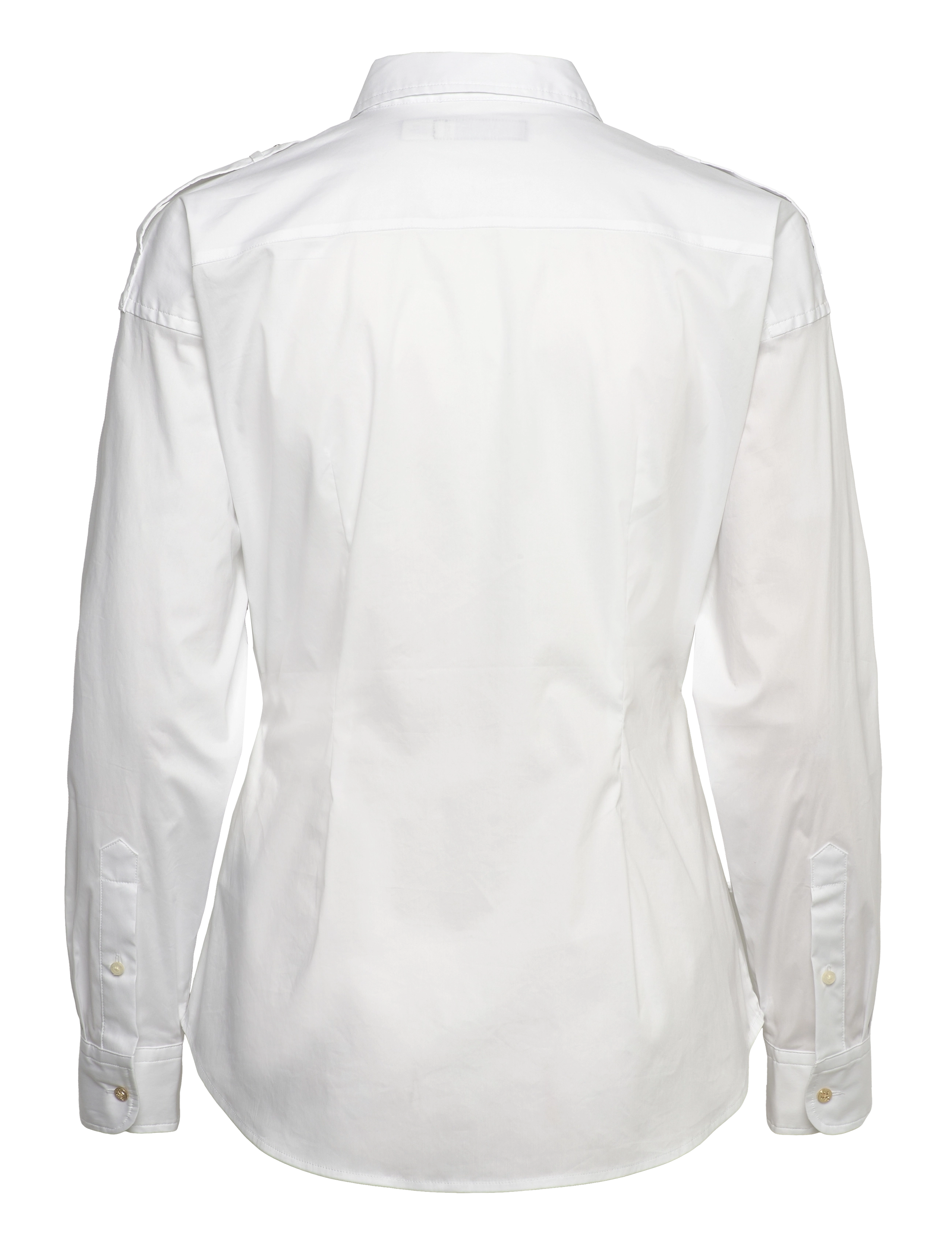 Lauren Ralph Lauren - Tie-Front Cotton-Blend Shirt - white - 1
