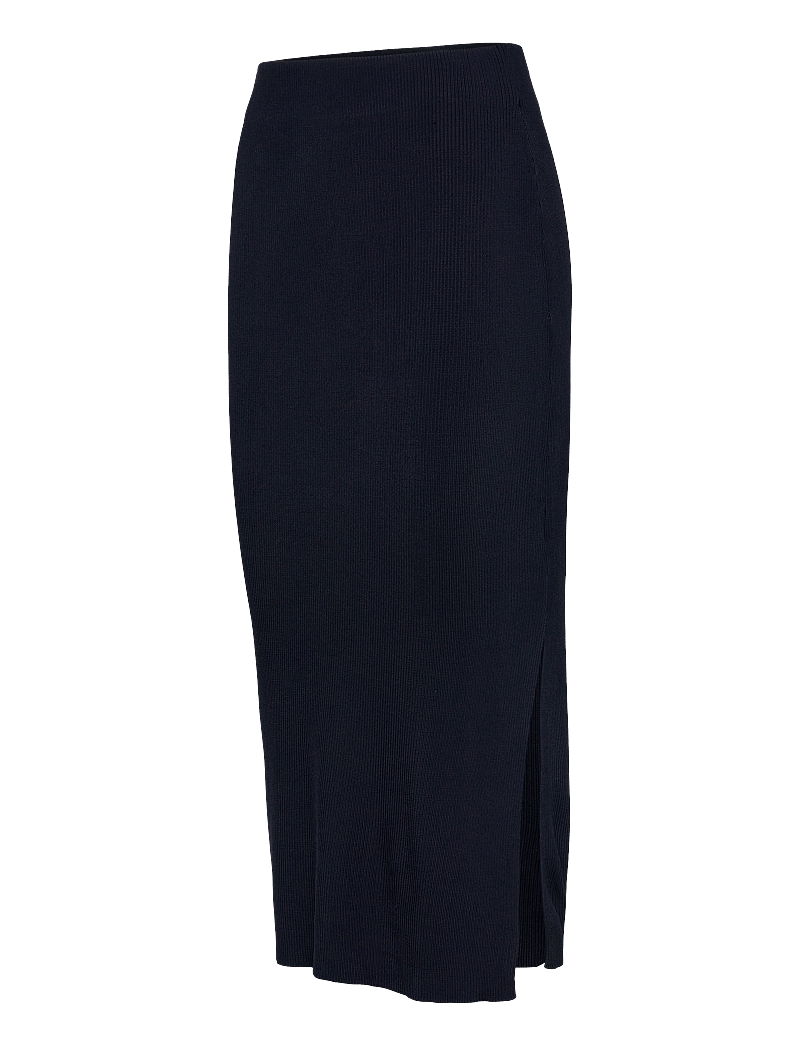 Lauren Ralph Lauren - MATTE RAYON/NYLON-SWEATER SKIRT - maksiseelikud - lauren navy - 2