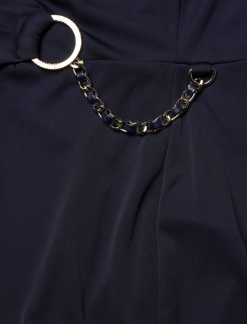 Lauren Ralph Lauren Chain-trim Jersey Surplice Jumpsuit