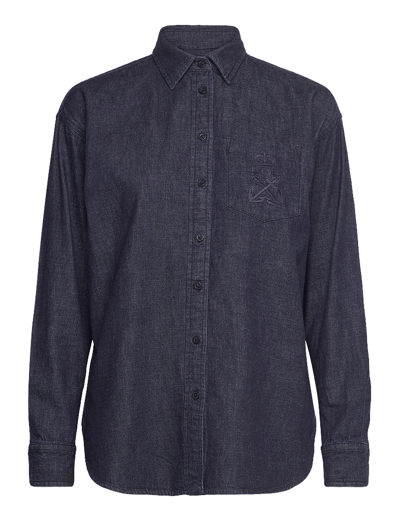 Lauren Ralph Lauren - Relaxed Fit Denim Shirt - denimskjorter - rinse wash - 0