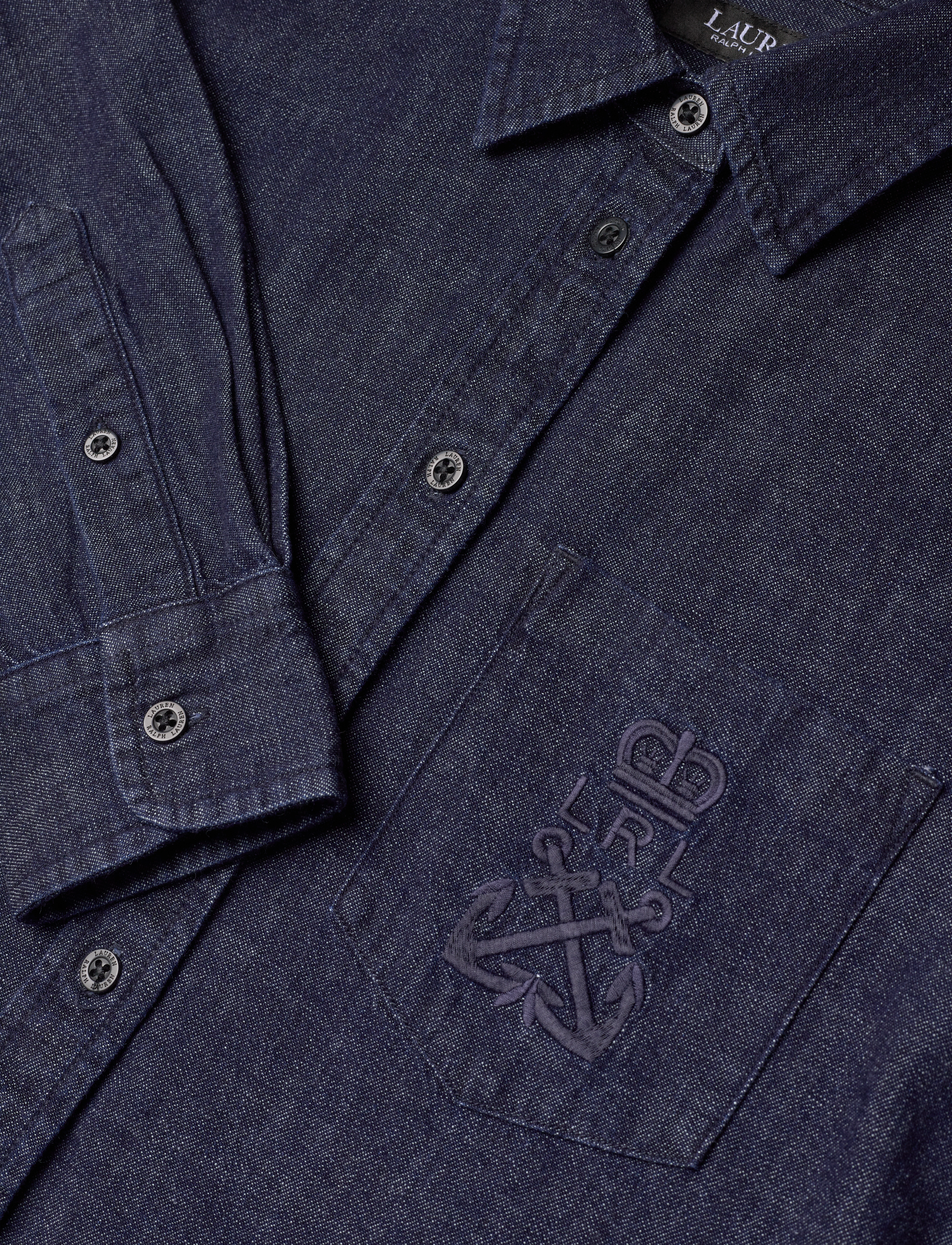Lauren Ralph Lauren - Relaxed Fit Denim Shirt - rinse wash - 2