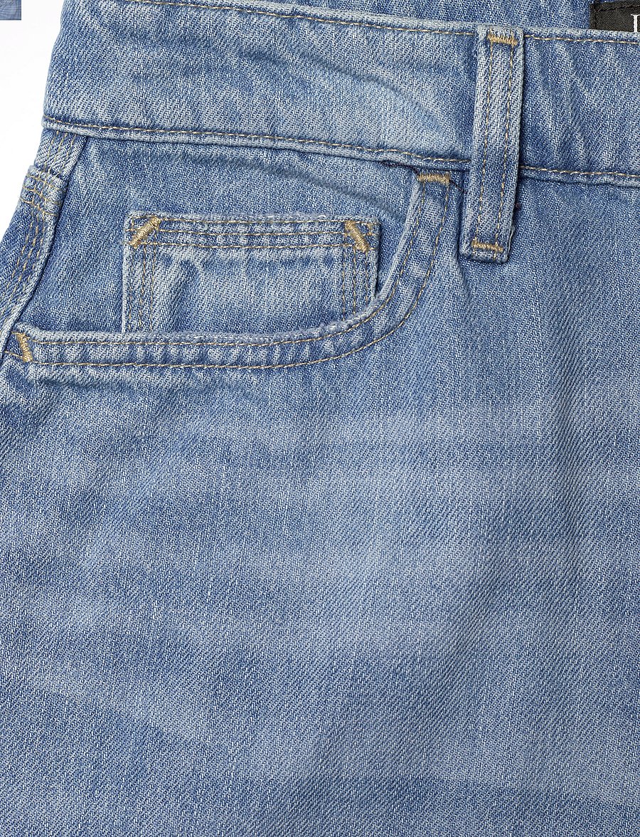 Lauren Ralph Lauren - High-Rise Wide-Leg Carpenter Jean - hosen mit weitem bein - melody wash - 3