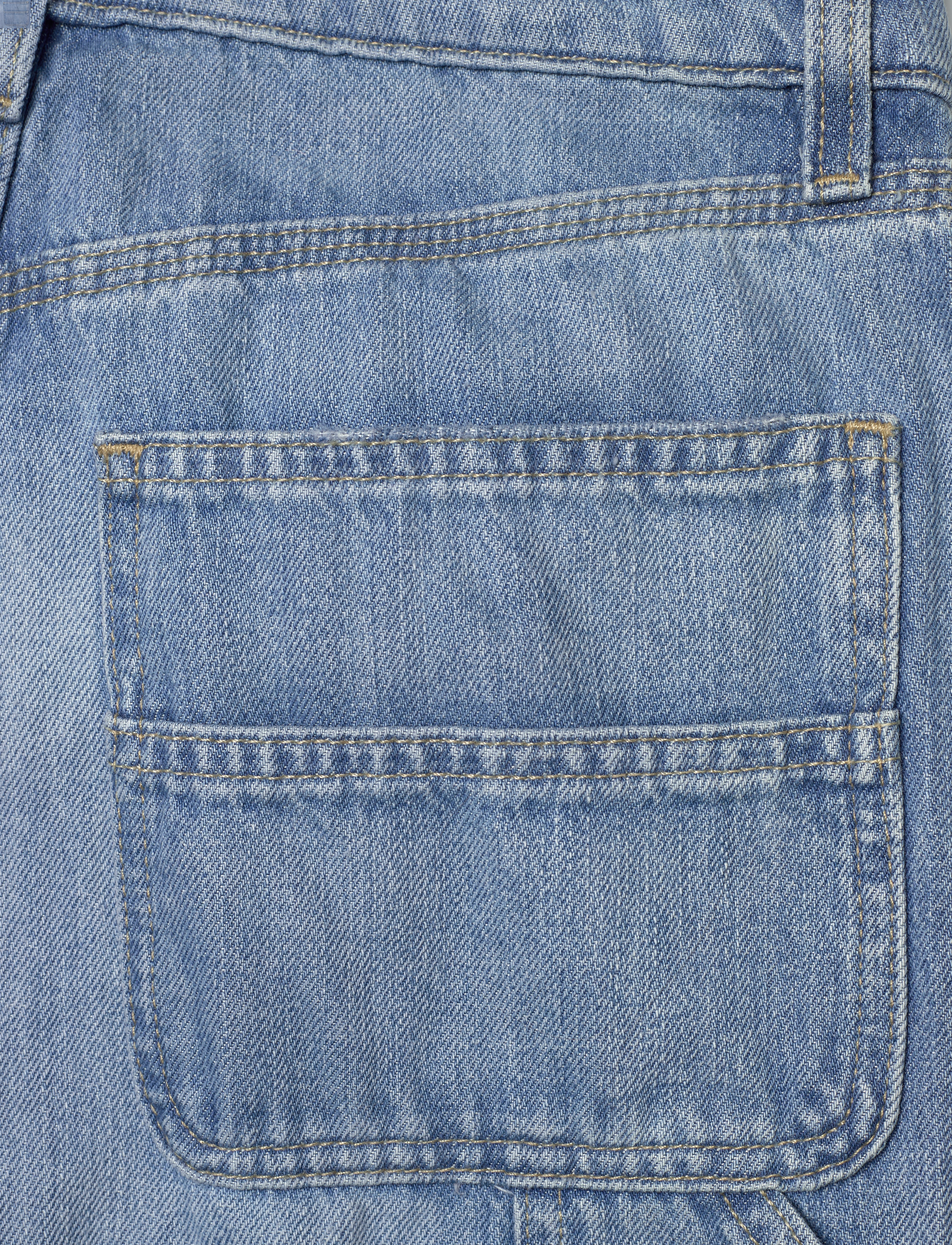 Lauren Ralph Lauren - High-Rise Wide-Leg Carpenter Jean - jeans met wijde pijpen - melody wash - 5