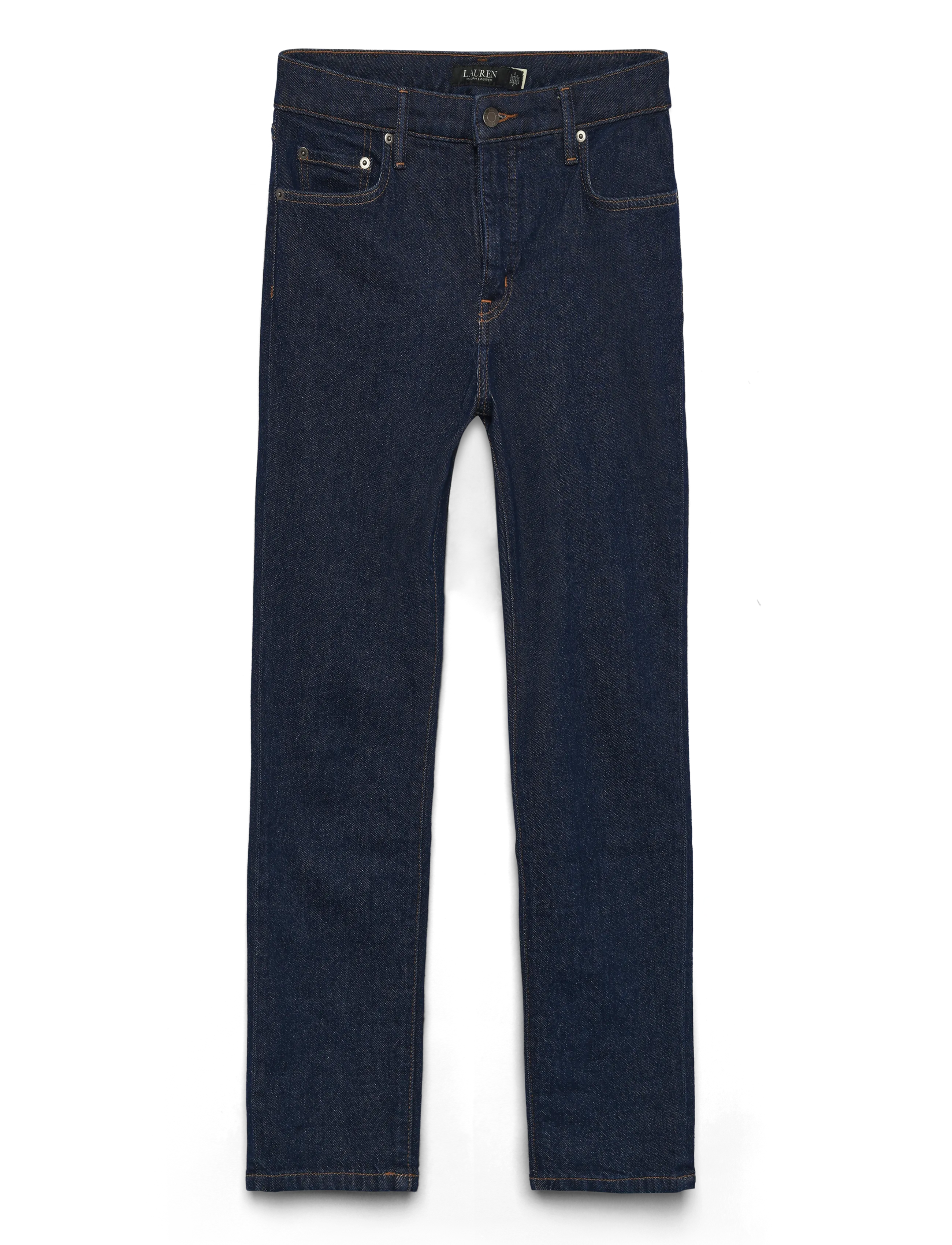 LAUREN RALPH LAUREN Low Str Denim-Jean Blau - 44 - Damen
