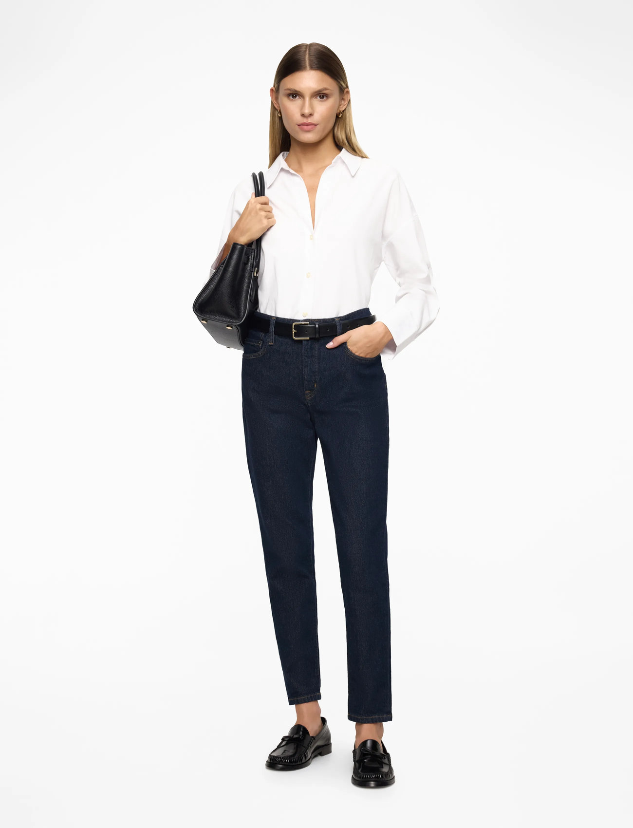 Lauren Ralph Lauren - High-Rise Skinny Ankle Jean - skinny jeans - rinse wash - 3