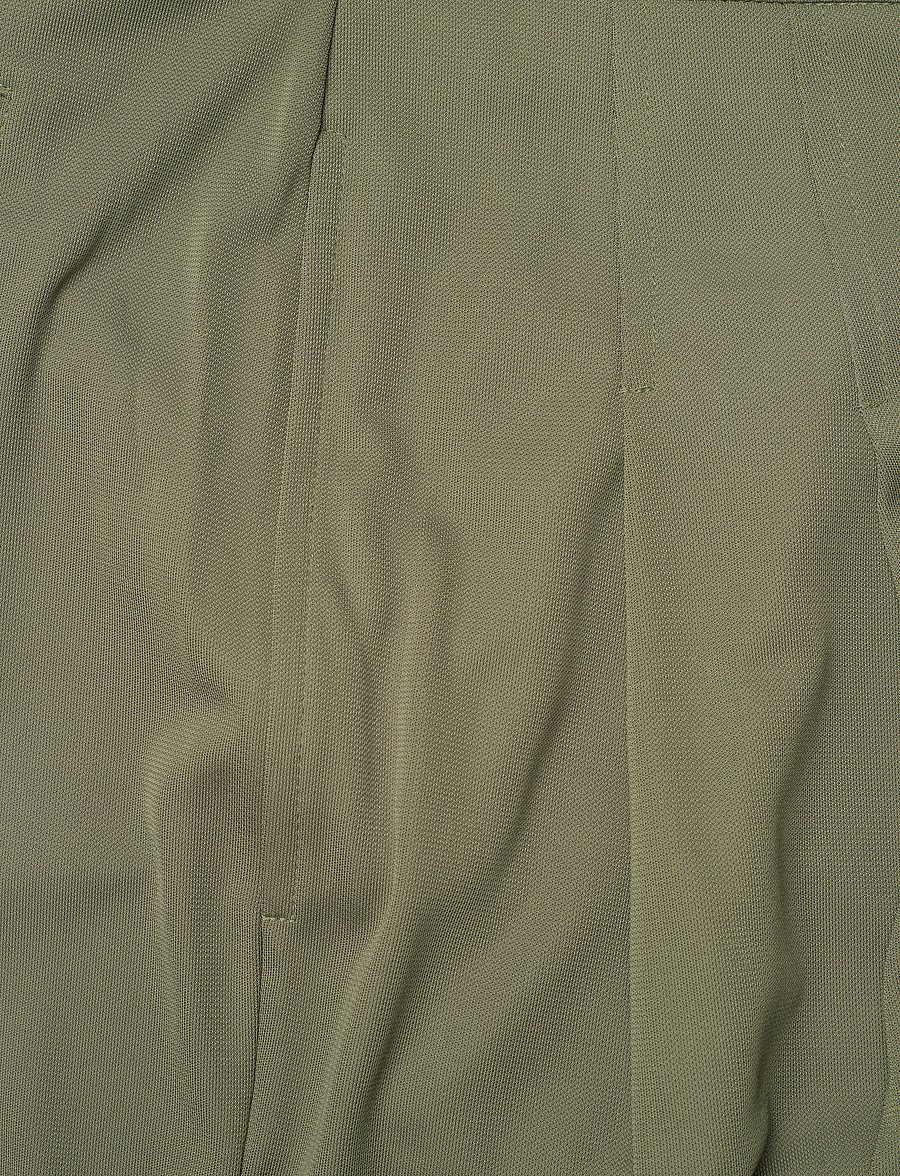 Lauren Ralph Lauren - Pleated Stretch Jersey Wide-Leg Pant - hosen mit weitem bein - olive grove - 2