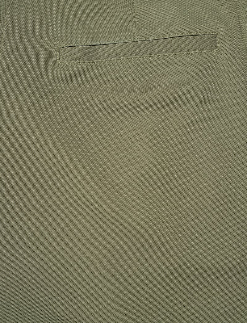 Lauren Ralph Lauren - Pleated Stretch Jersey Wide-Leg Pant - hosen mit weitem bein - olive grove - 4