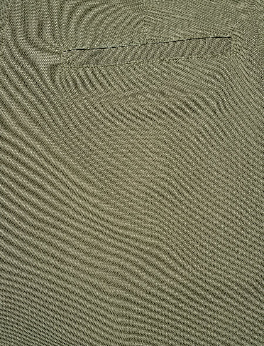 Lauren Ralph Lauren - Pleated Stretch Jersey Wide-Leg Pant - hosen mit weitem bein - olive grove - 4