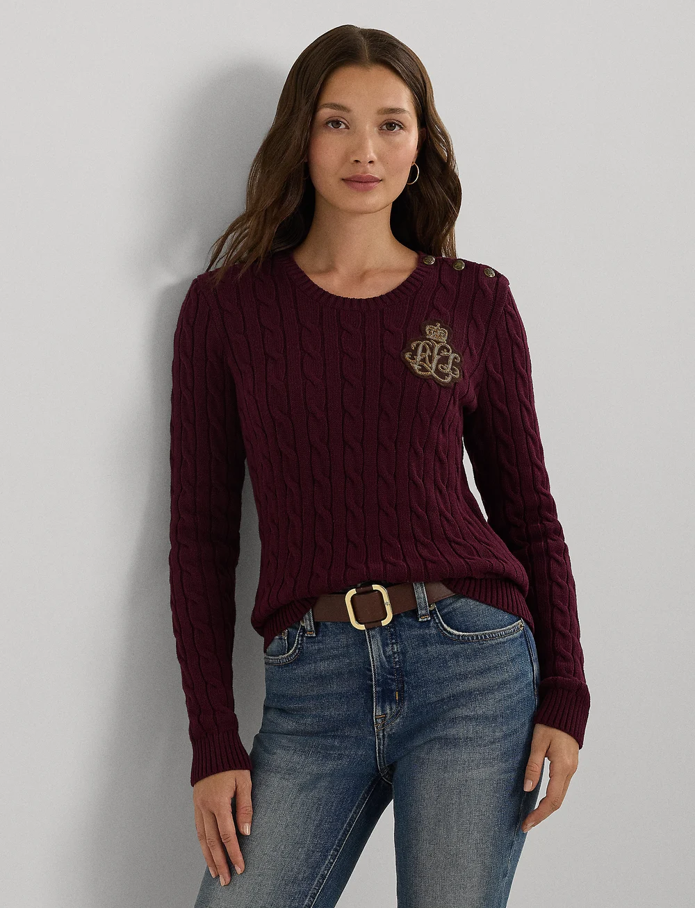 Ralph lauren button sales