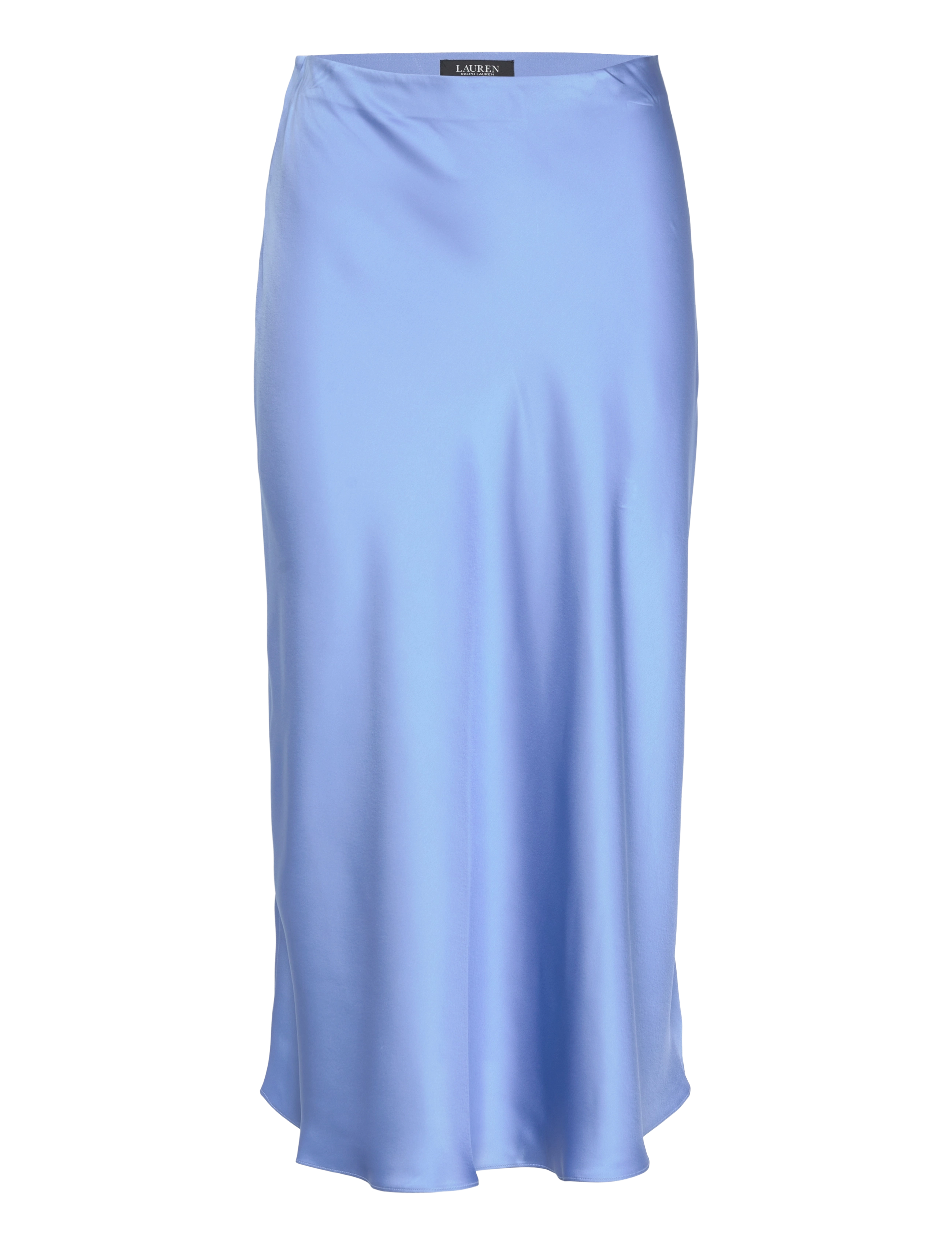 Lauren Ralph Shirt Wt Charm-Skirt, 34, Röcke, Blau - Satin Frauen