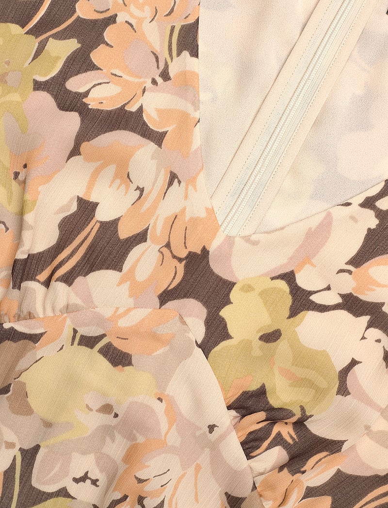 Lauren Ralph Lauren - Floral Ruffle-Trim Georgette Dress - vasaras kleitas - green multi - 2