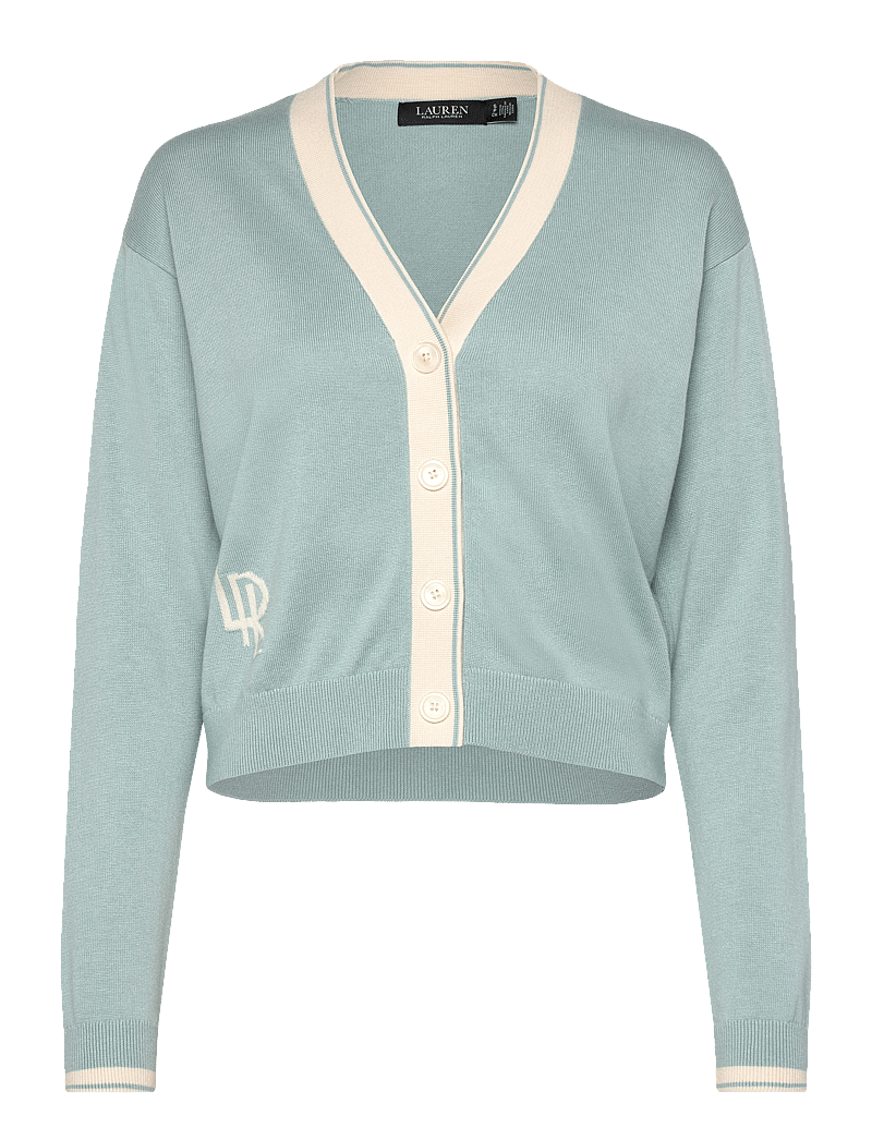 Lauren Ralph Lauren Two-tone Cotton-blend Cardigan (RAF200963660) Cardigans