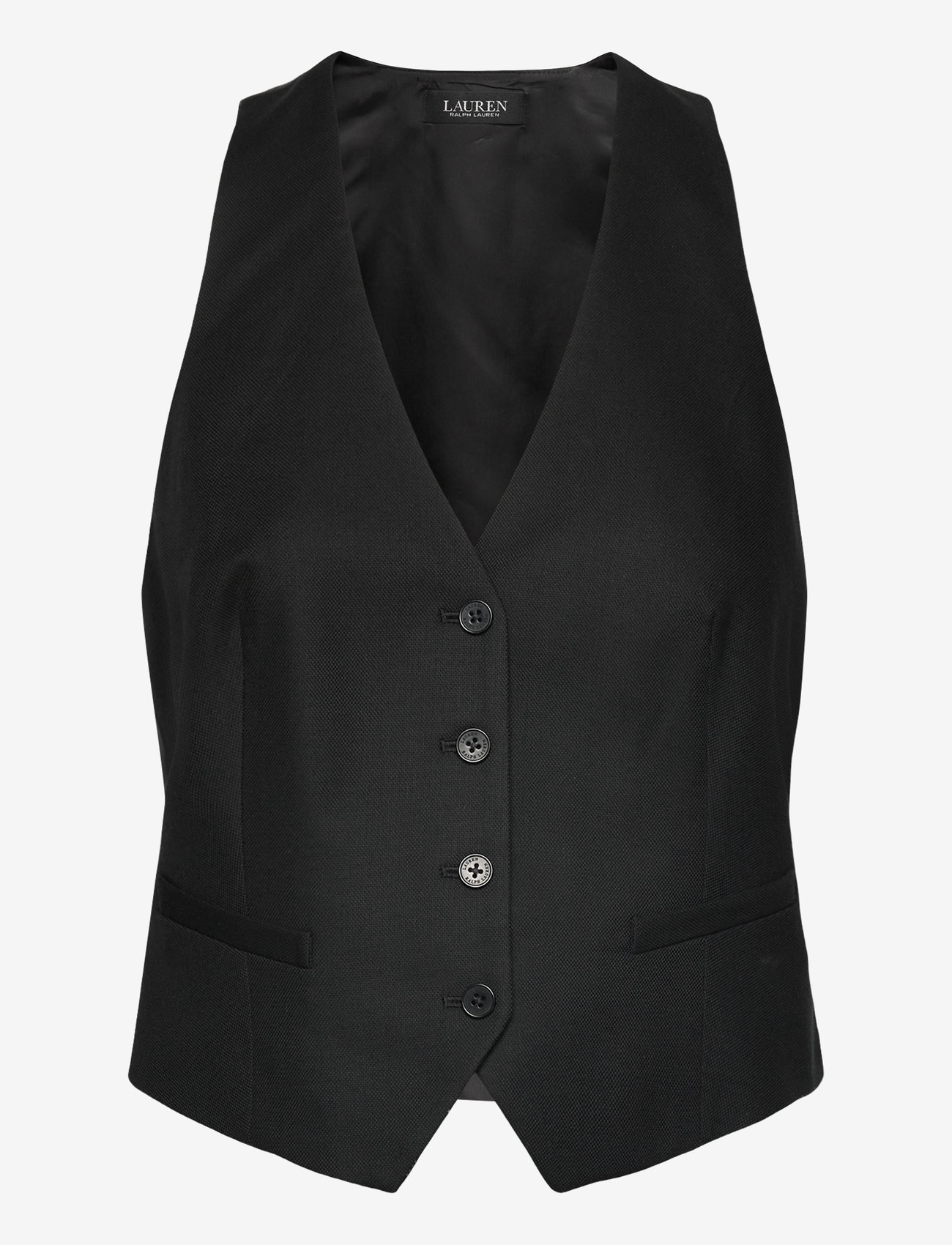 Lauren Ralph Lauren - Cotton-Blend Vest - black - 0