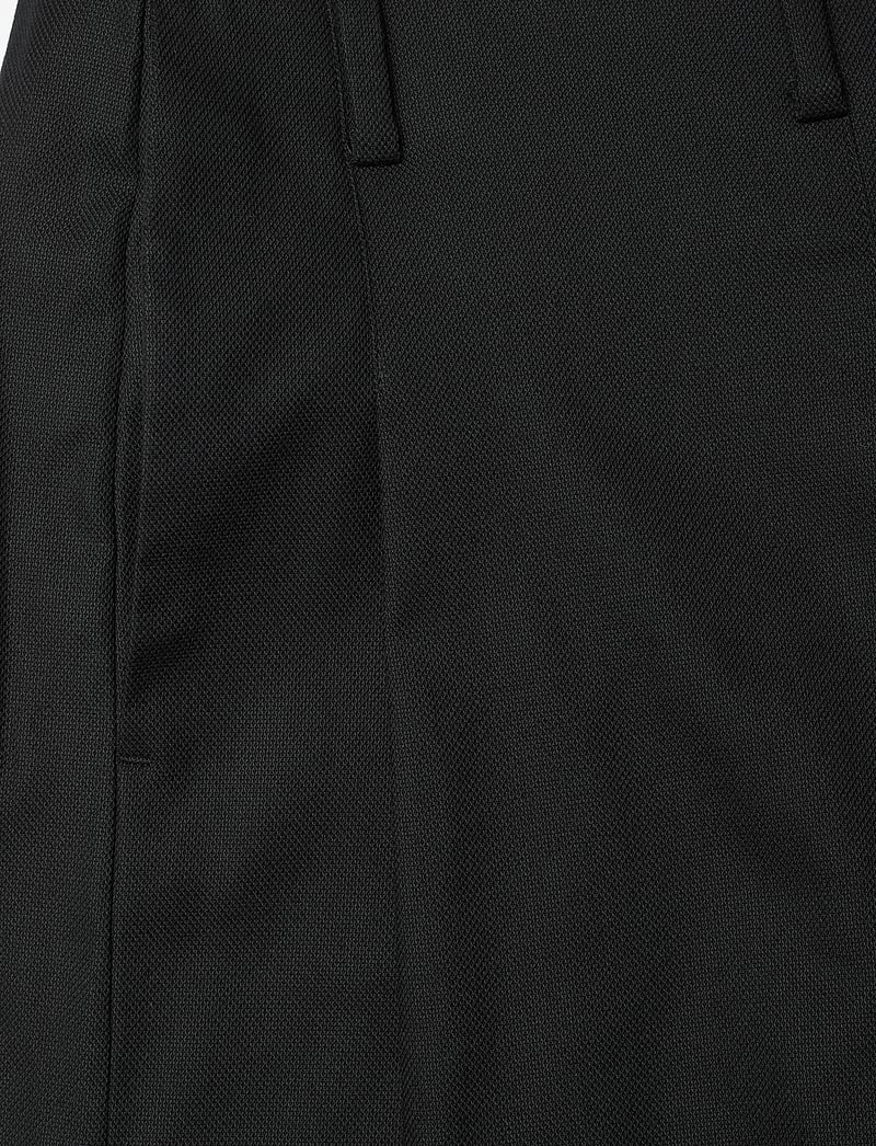 Lauren Ralph Lauren - Pleated High-Rise Cotton-Blend Short - casual shorts - black - 2