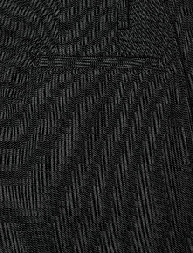 Lauren Ralph Lauren - Pleated High-Rise Cotton-Blend Short - casual shorts - black - 4