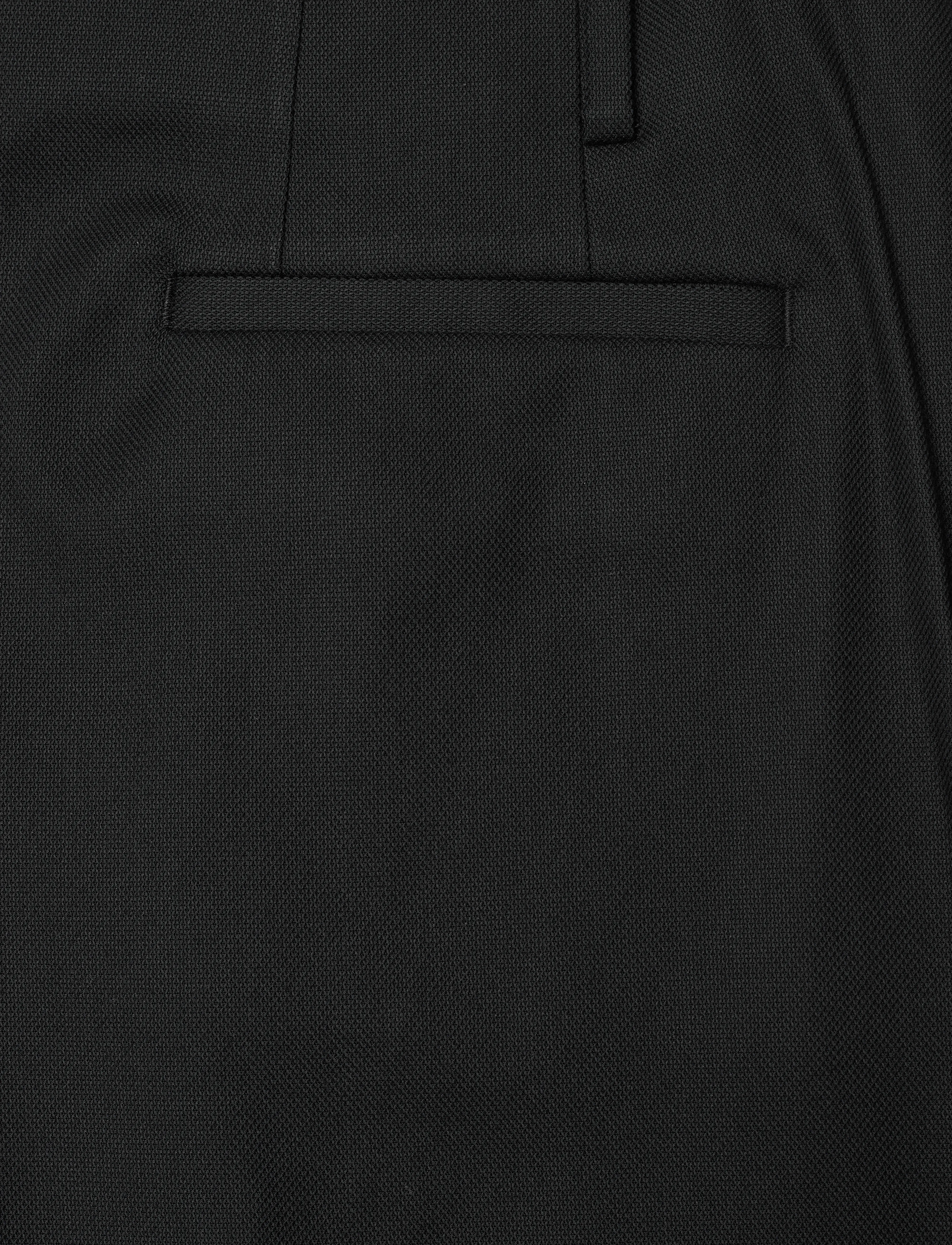 Lauren Ralph Lauren - Pleated High-Rise Cotton-Blend Short - shorts casual - black - 4