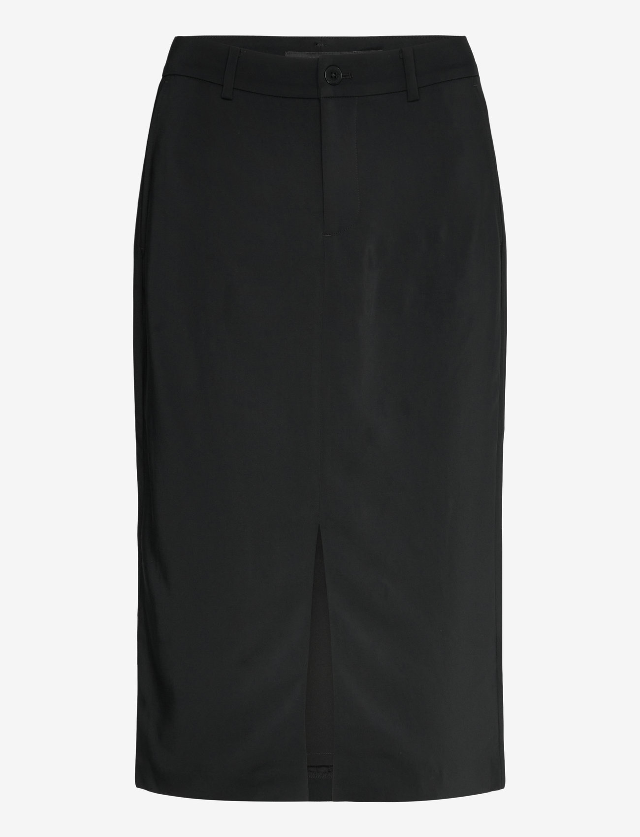 Lauren Ralph Lauren - Stretch Cady Pencil Skirt - pennkjolar - black - 0