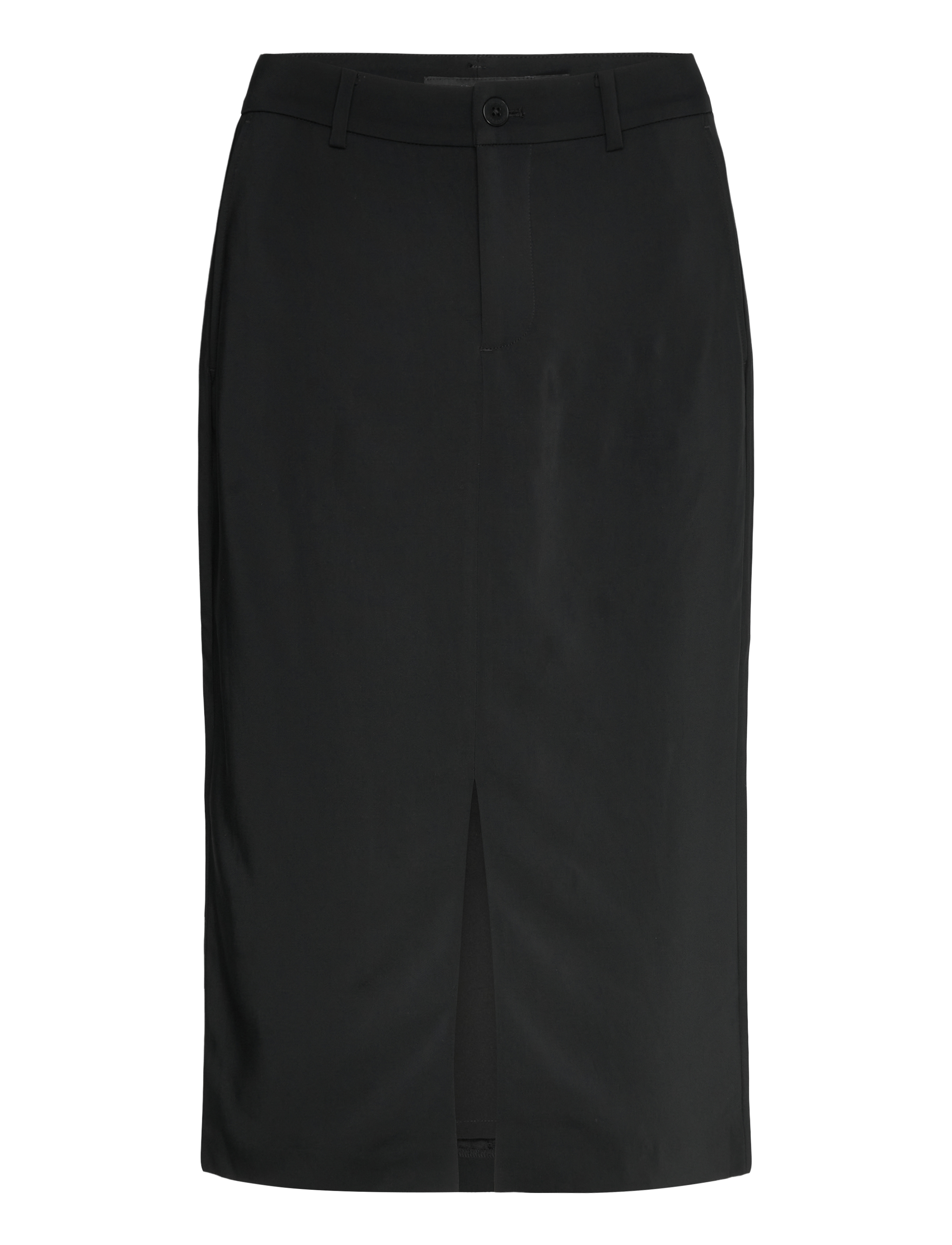 Lauren Ralph Lauren - Stretch Cady Pencil Skirt - bleistiftröcke - black - 0