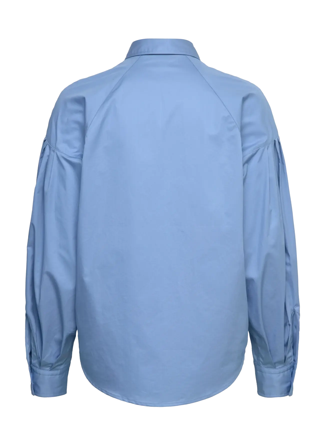 Lauren Ralph Lauren - Cotton Poplin Blouson-Sleeve Shirt - chemises à manches longues - sky blue - 1