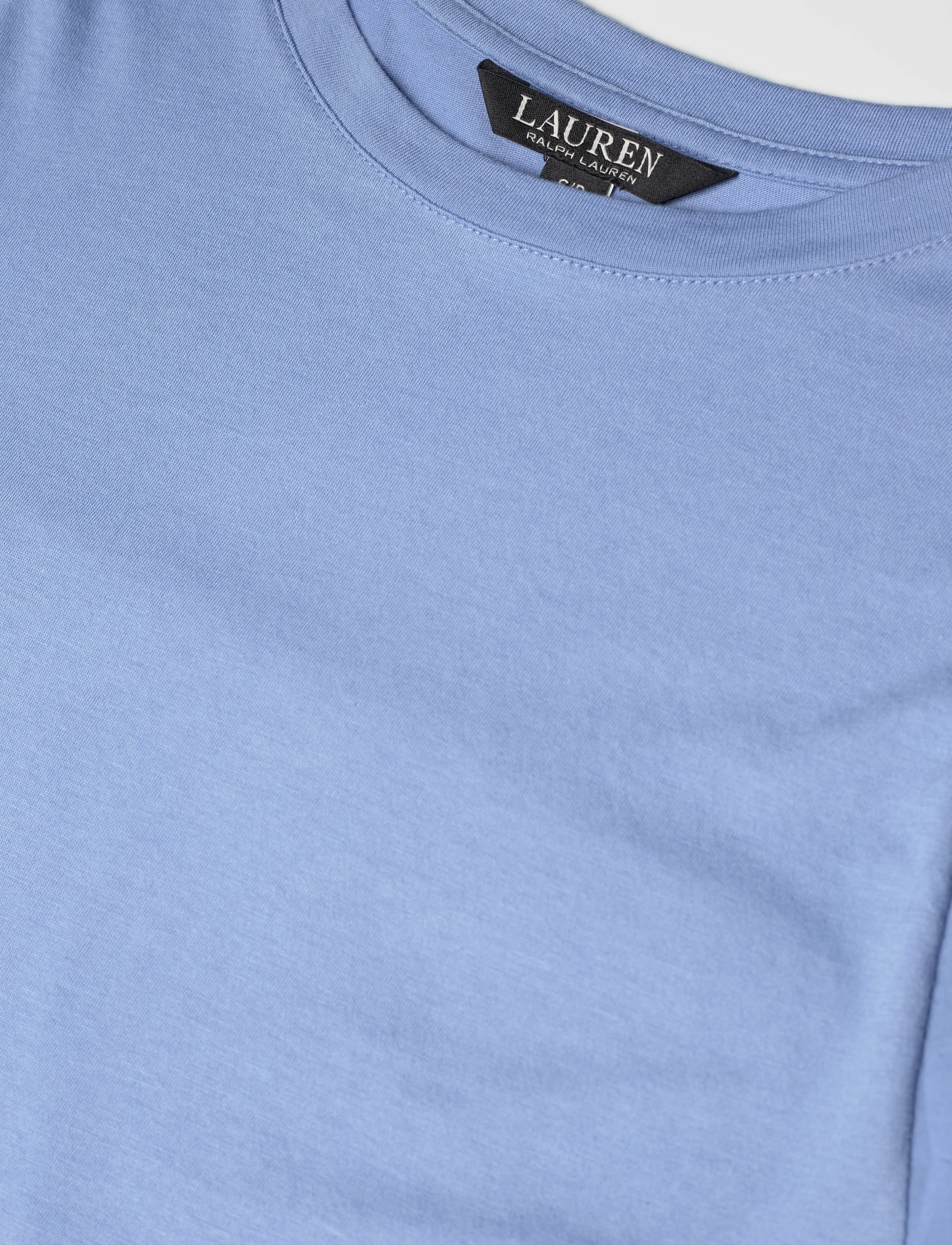 Lauren Ralph Lauren - Jersey Flutter-Sleeve Tee - t-shirts - sky blue - 2