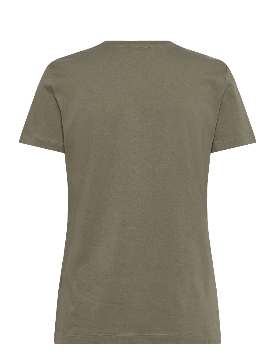 Lauren Ralph Lauren - Beaded-Logo Cotton Jersey Tee - sage green - 1