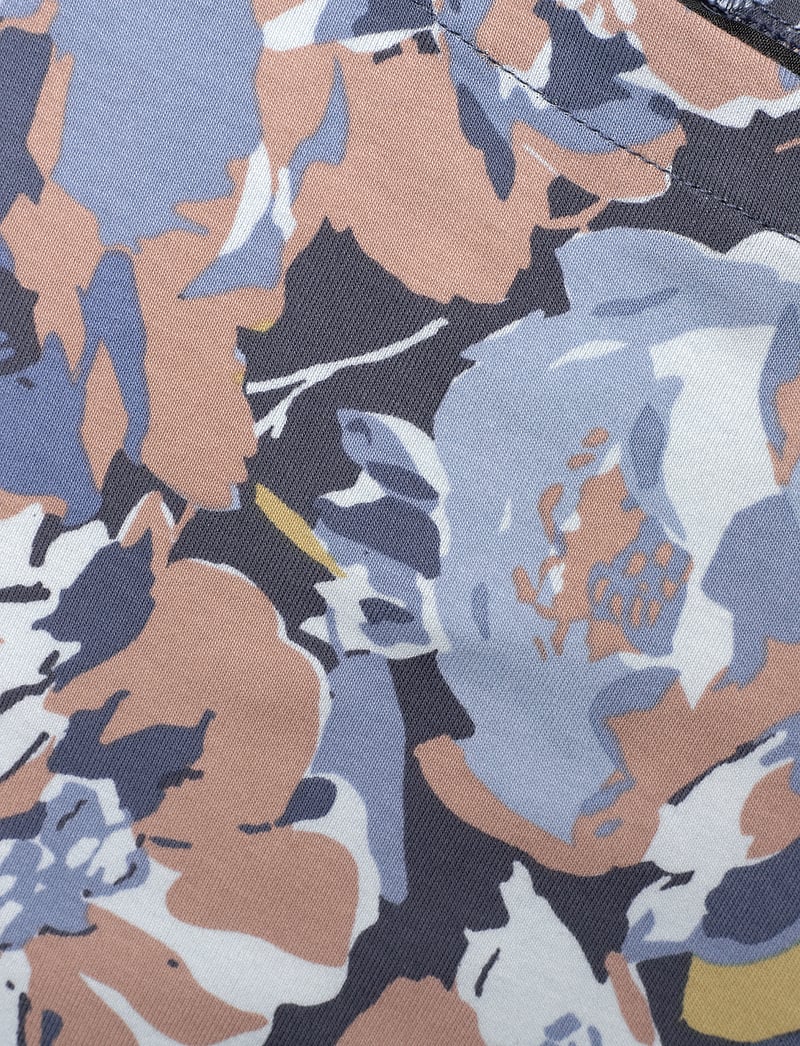 Lauren Ralph Lauren - Floral Stretch Cotton Boatneck Tee - t-särgid - blue multi - 2