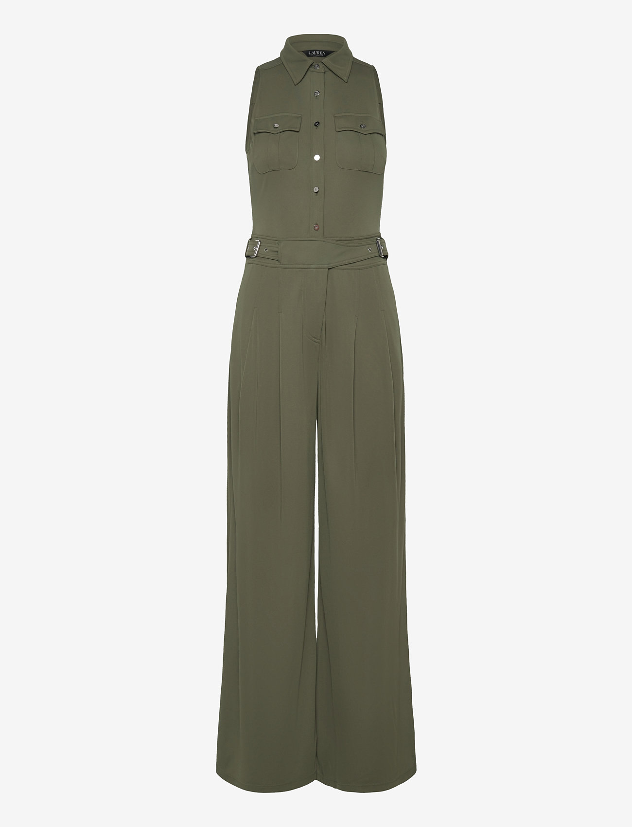 Lauren Ralph Lauren Jersey Wide-leg Sleeveless Jumpsuit