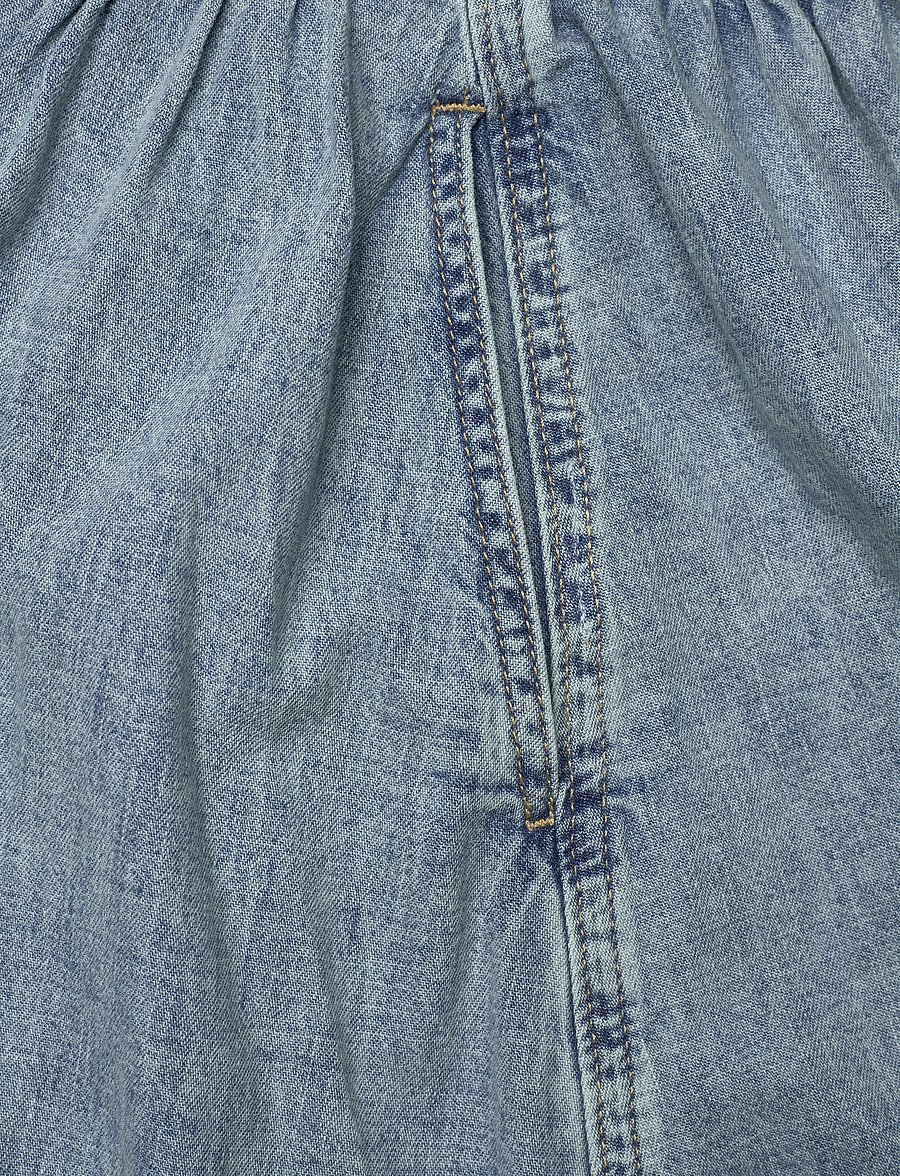 Lauren Ralph Lauren - Button-Front Denim Skirt - denimnederdele - alicia wash - 2