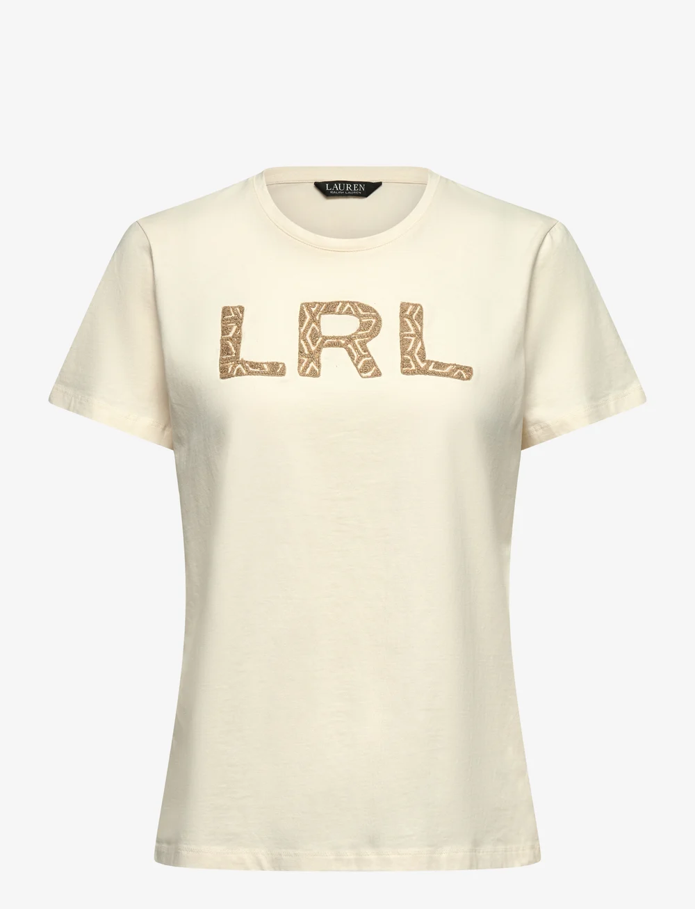 Lauren Ralph Lauren French Knot-logo Cotton Jersey Tee – t-shirts