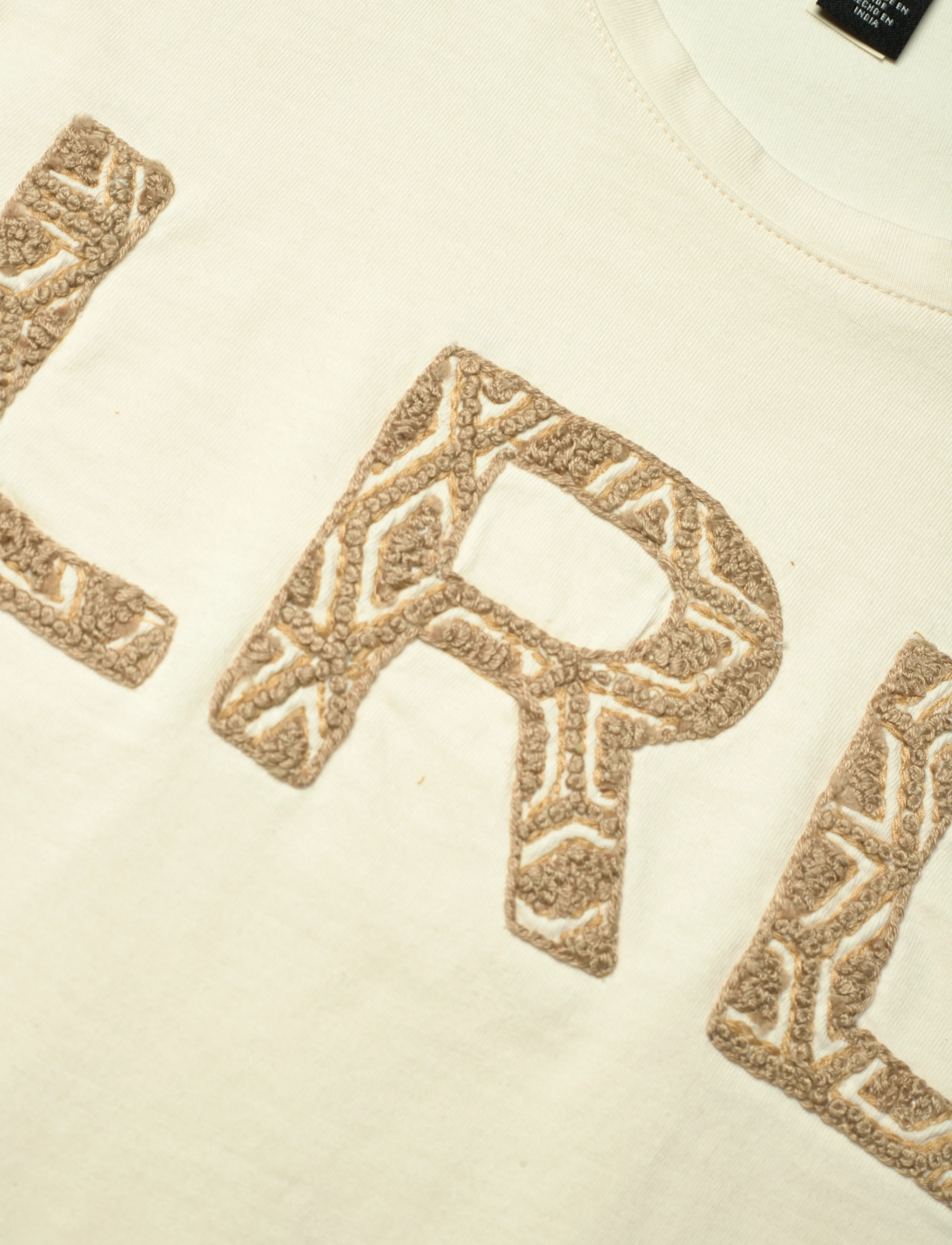 Lauren Ralph Lauren - French Knot-Logo Cotton Jersey Tee - mascarpone cream - 2