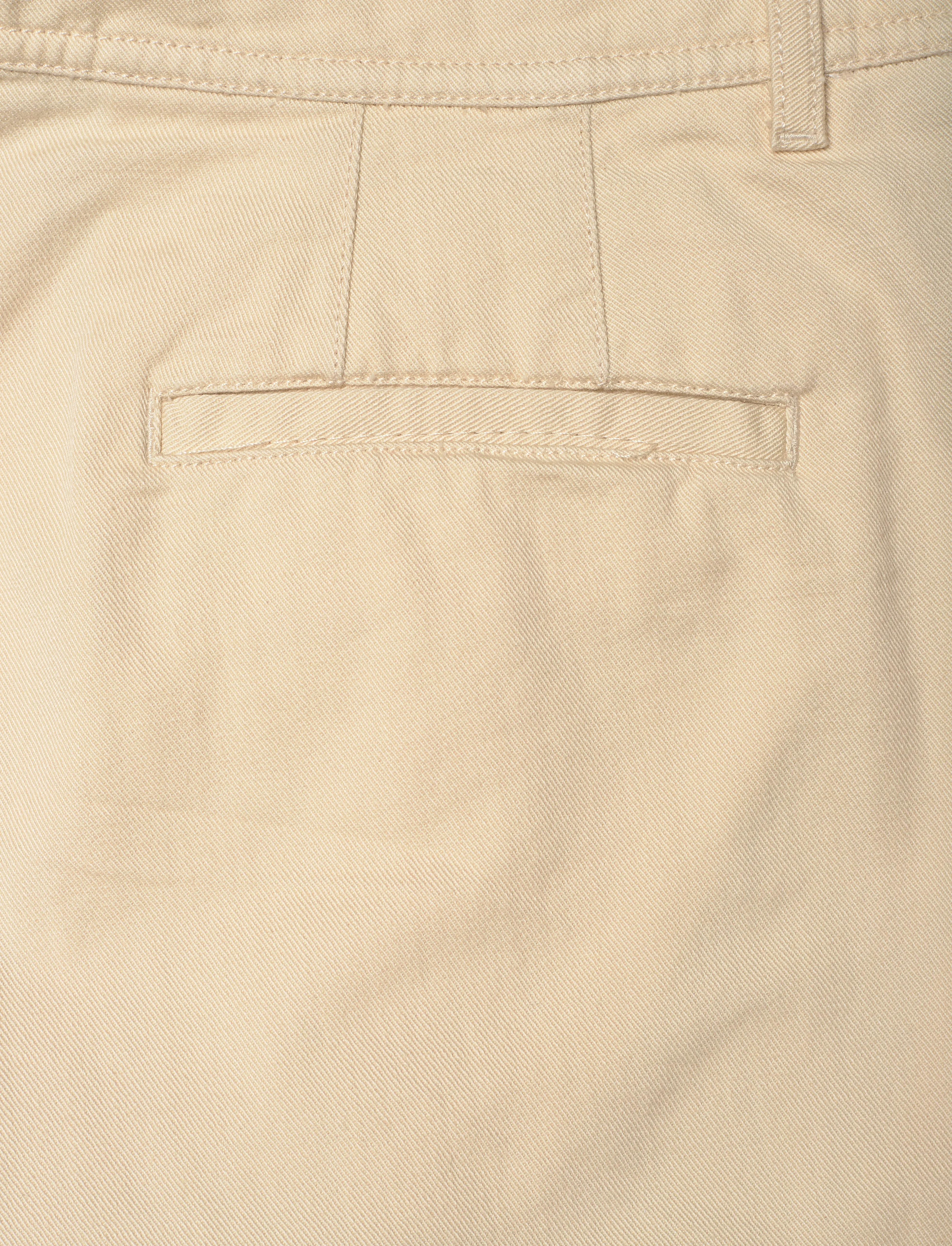 Lauren Ralph Lauren - Cotton Twill Wide-Leg Pant - chinos - ivory beige - 4