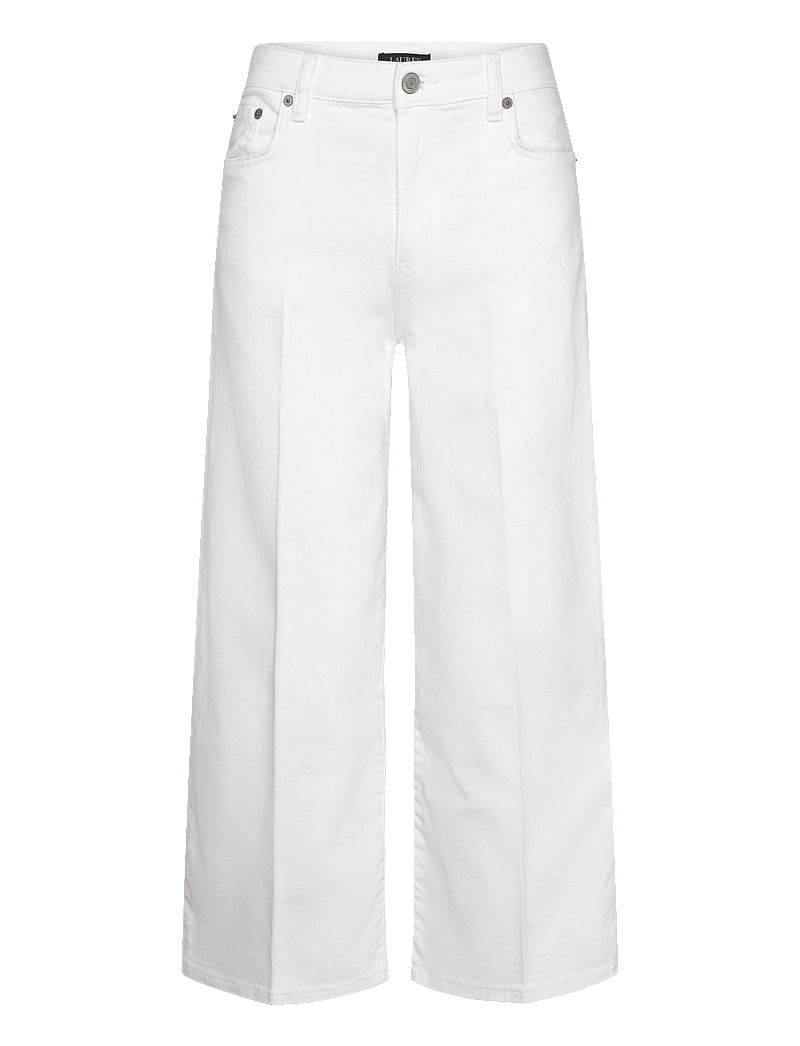 Lauren Ralph Lauren - LOW STR DENIM-JEAN - brede jeans - white wsh - 0