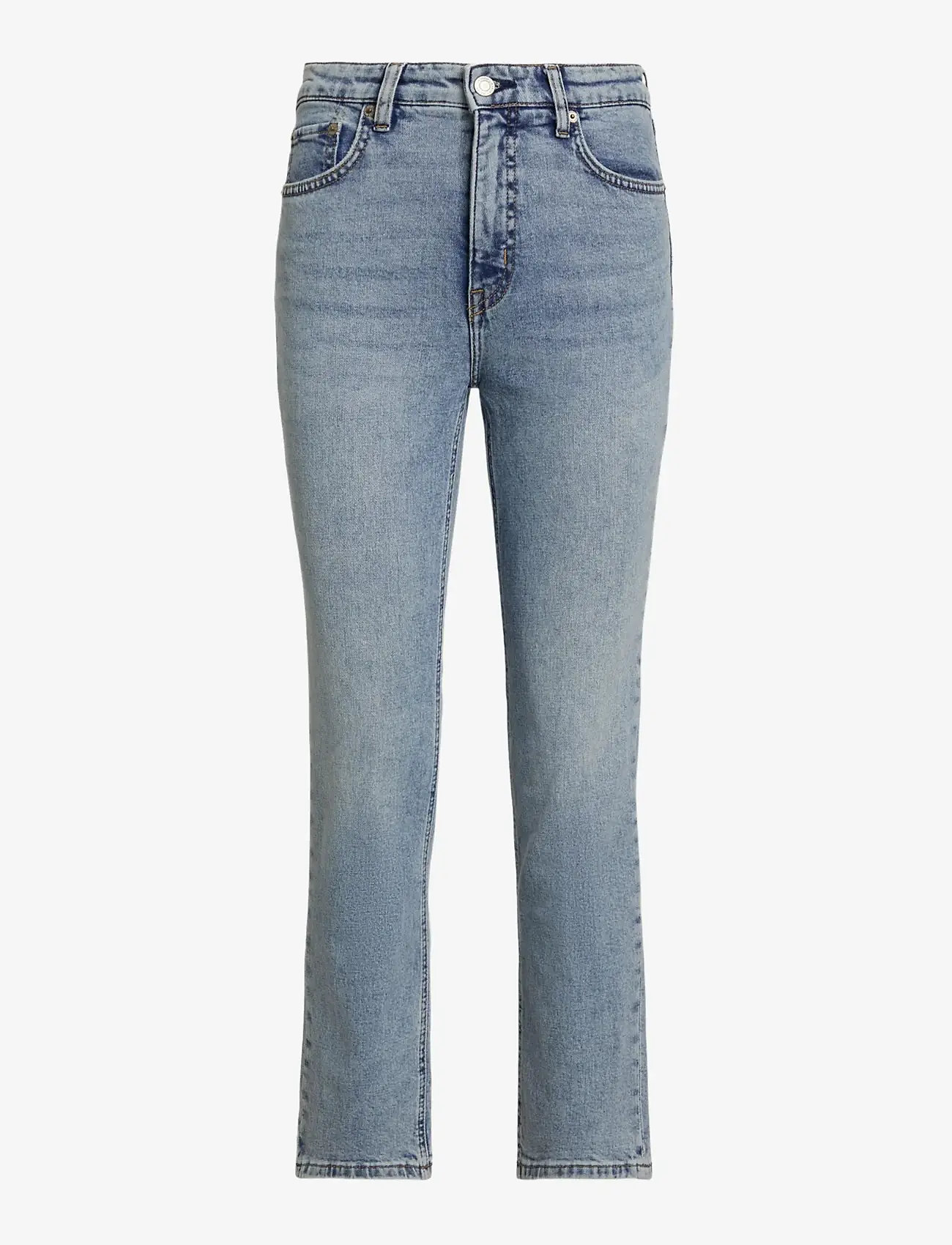 Lauren Ralph Lauren - High-Rise Straight Ankle Jean - raka jeans - alicia wash - 1