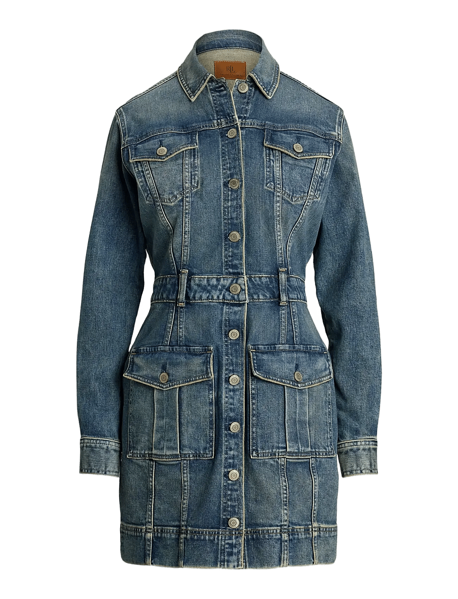 lauren denim dress Denim Shirtdress