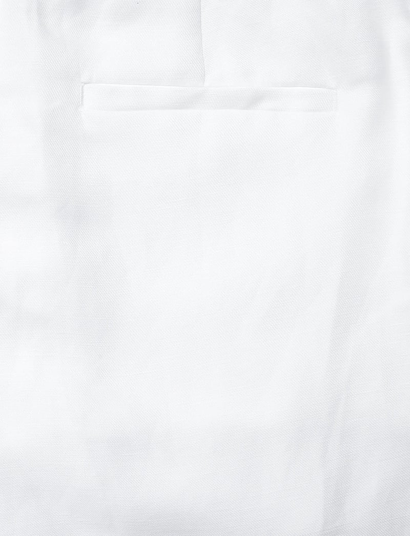 Lauren Ralph Lauren - Pleated Linen-Blend Twill Short - linen shorts - white - 4