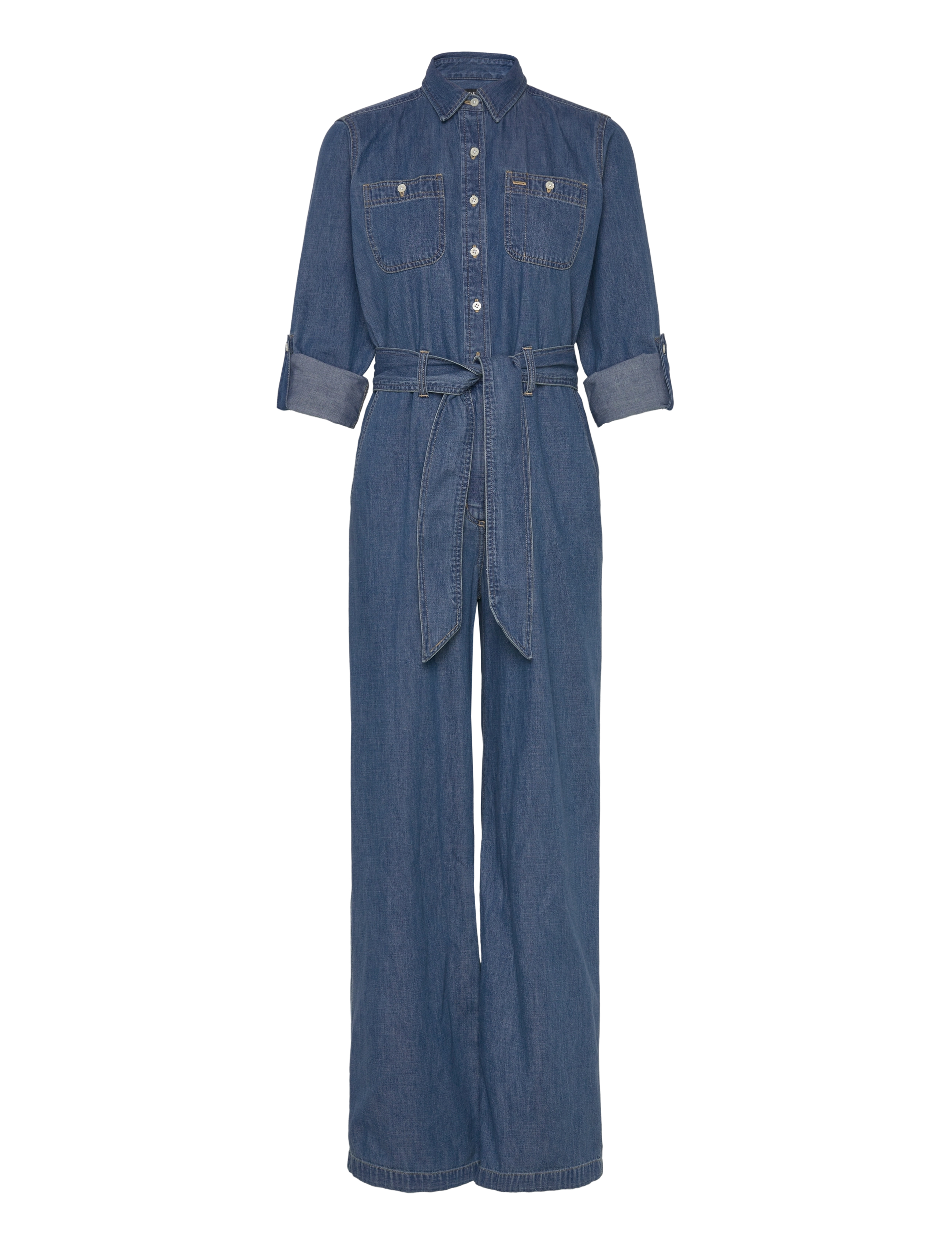 Lauren Ralph Lauren - 2X1 DENIM-JUMPSUIT - opal wash - 2