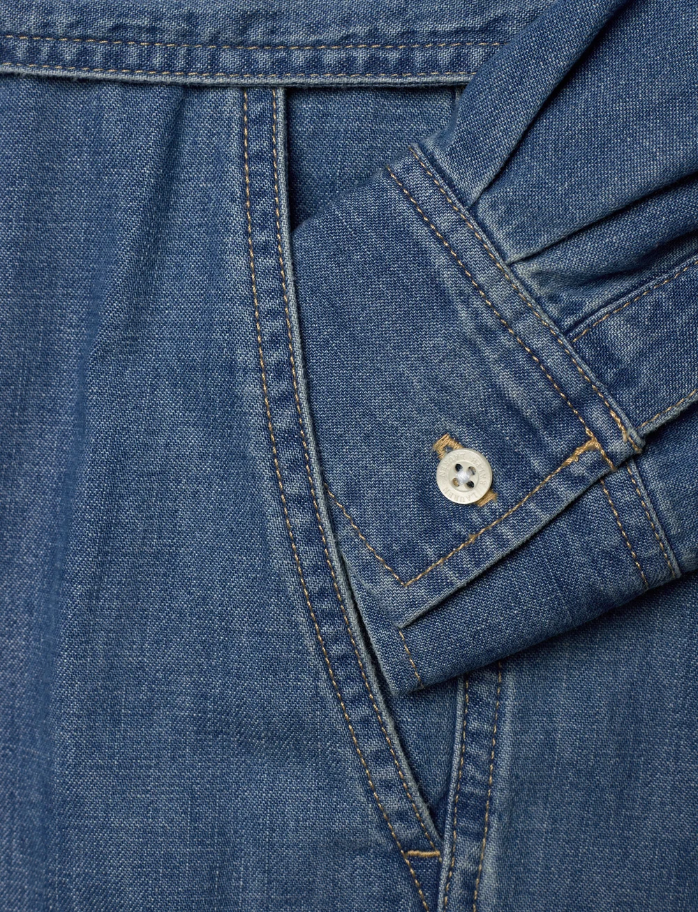 Lauren Ralph Lauren - Denim Wide-Leg Jumpsuit - jumpsuits - opal wash - 4