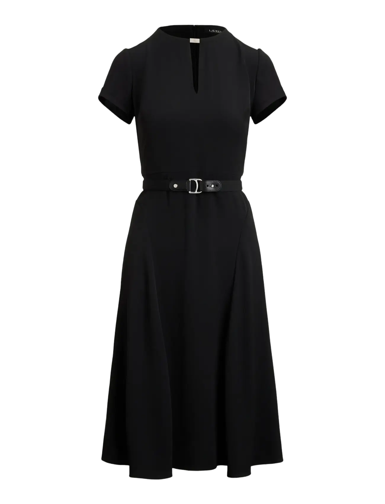 Lauren Ralph Lauren SILKY GGT 154-DRESS - Cocktailkjoler - BLACK / black