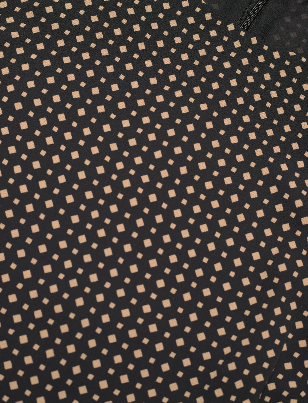 Lauren Ralph Lauren - Geo-Print Belted Bubble Crepe Dress - sukienki koktajlowe - black/tan - 5